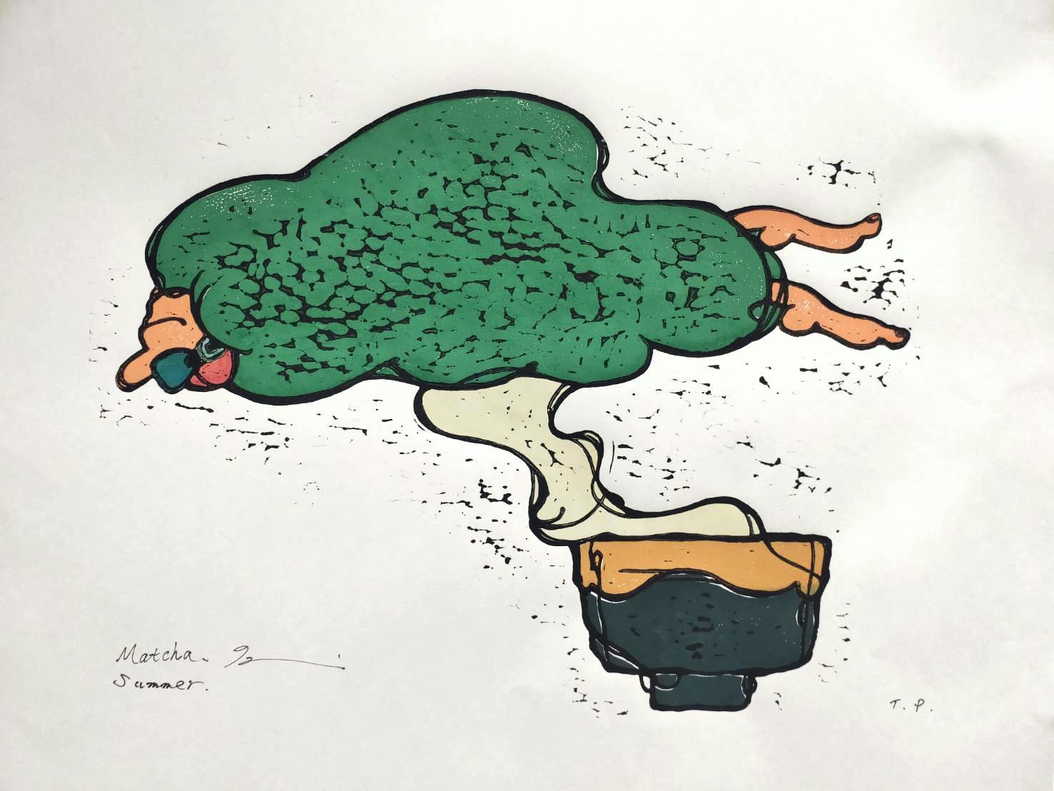 【額装込】Matcha 夏