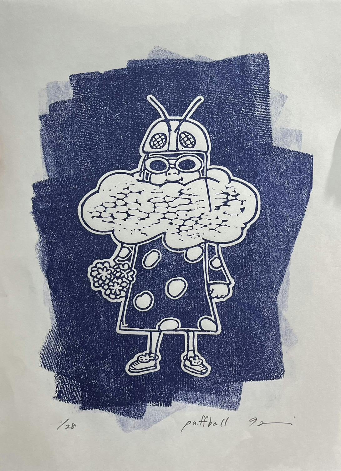 【額装込】puffball