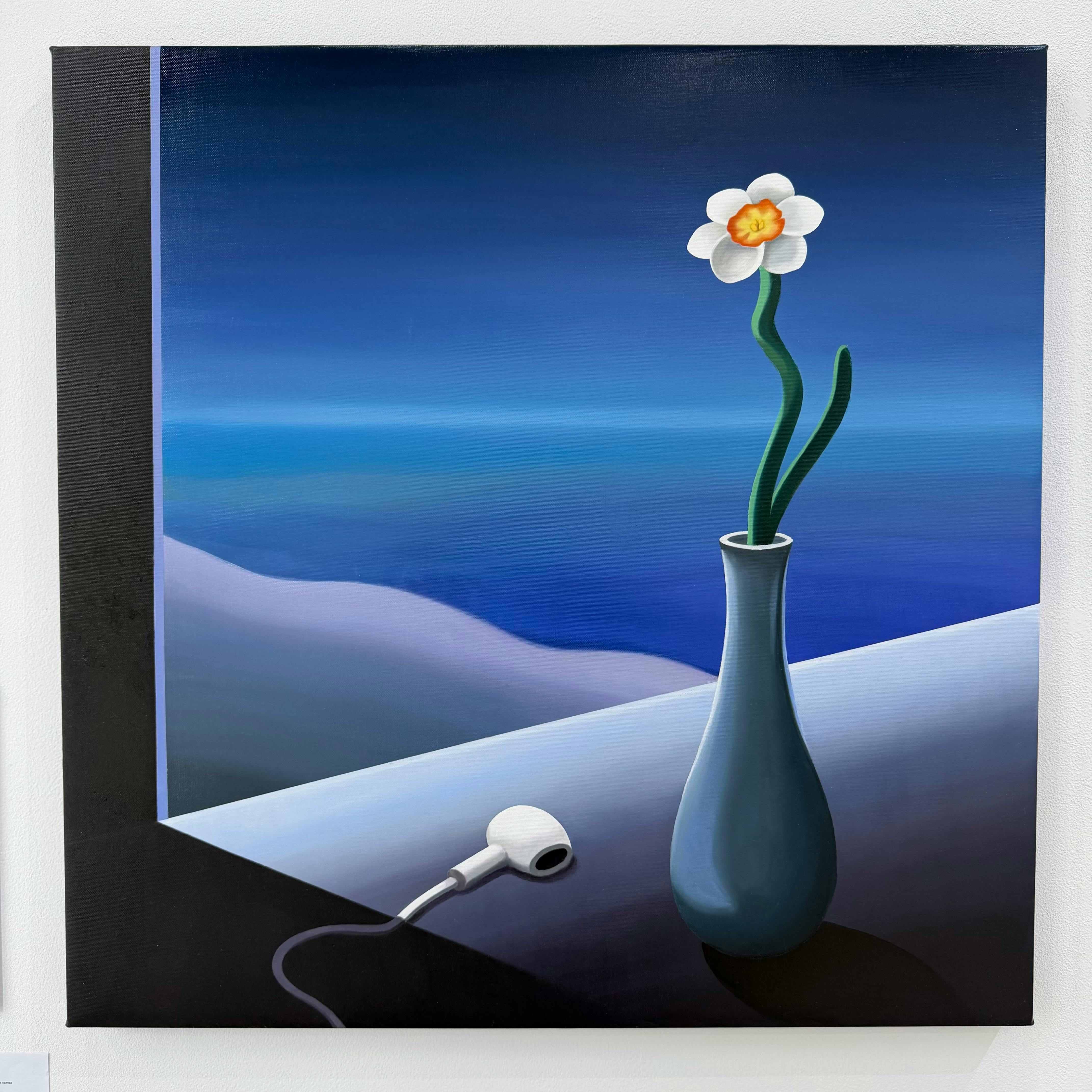 冷たい部屋、咲いた花