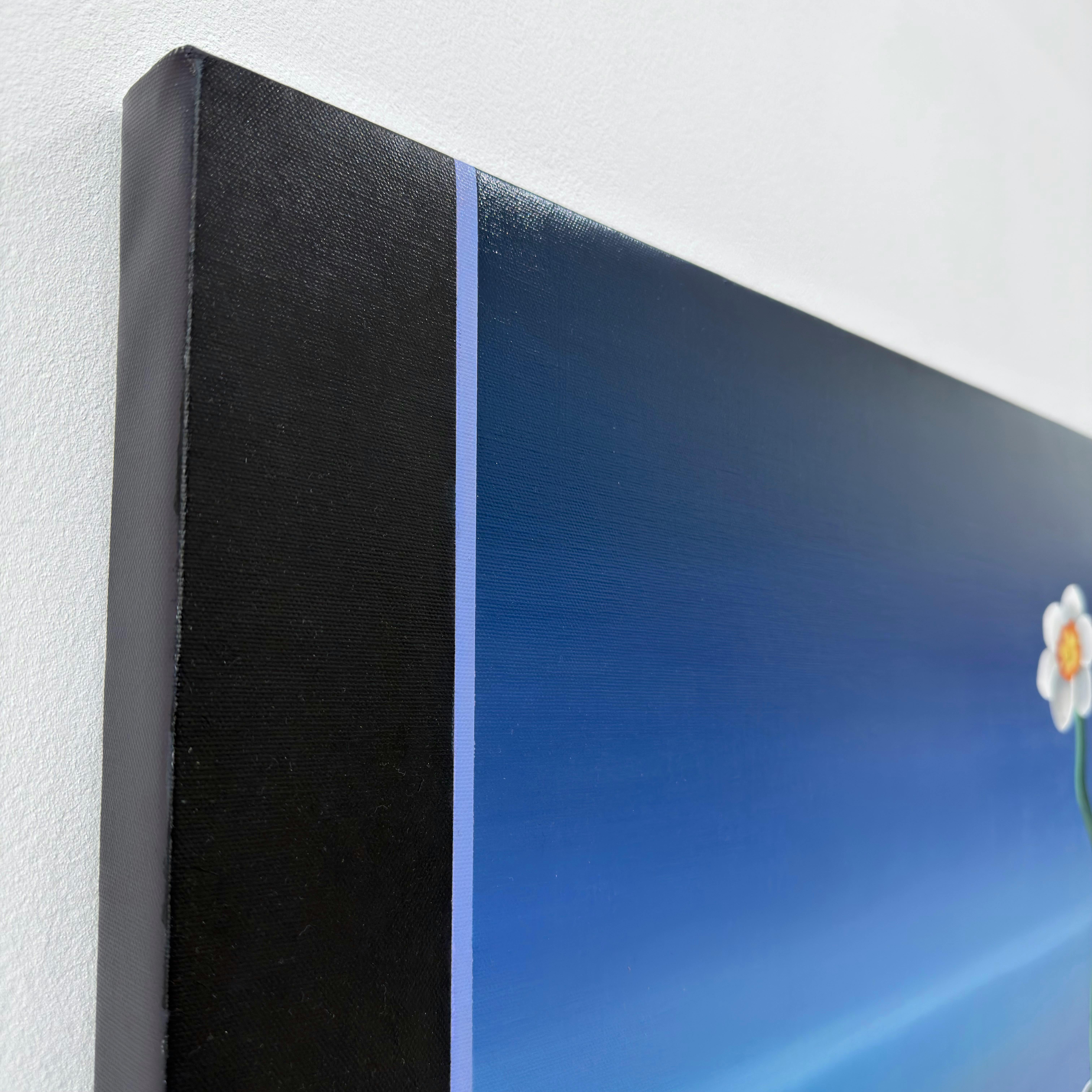 冷たい部屋、咲いた花