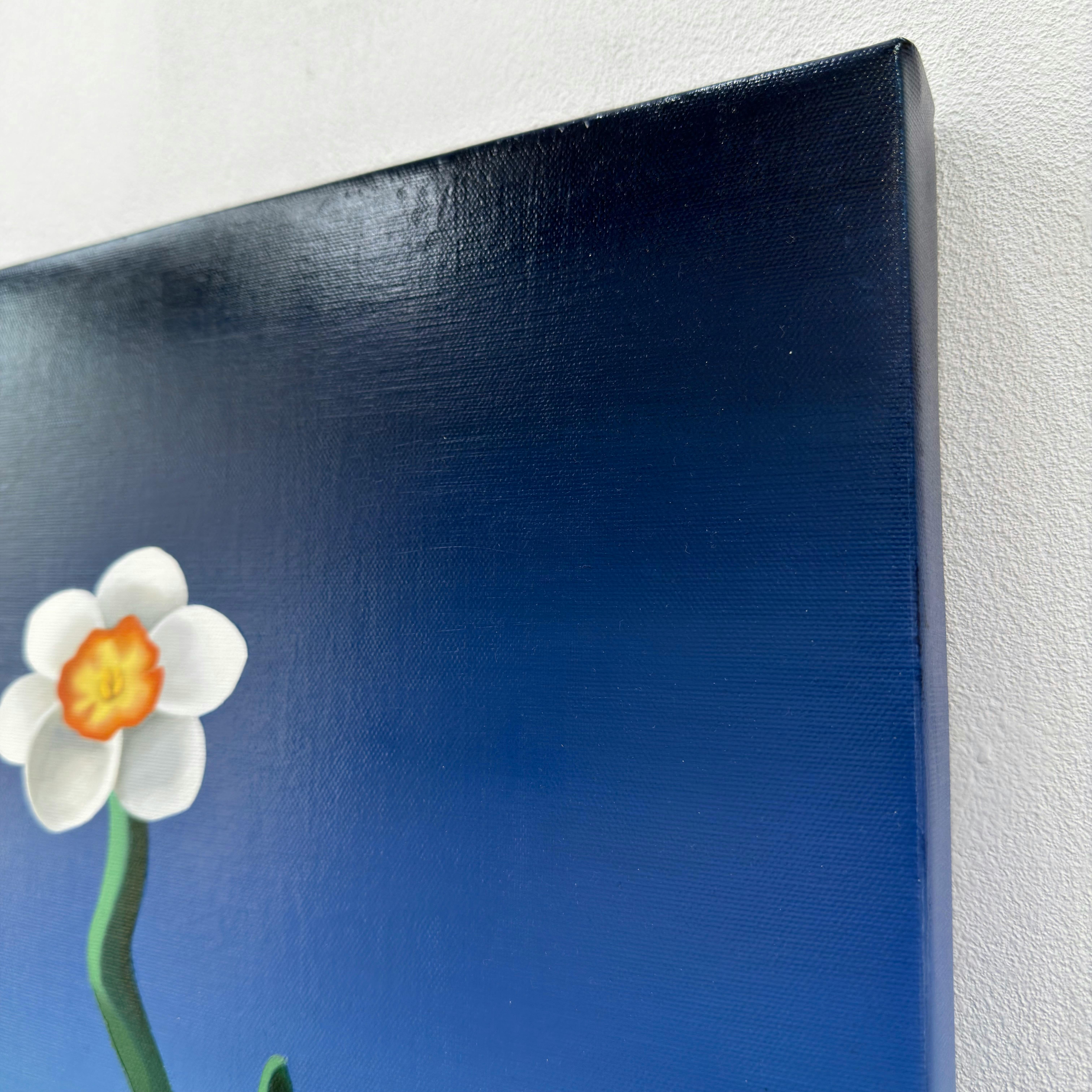 冷たい部屋、咲いた花