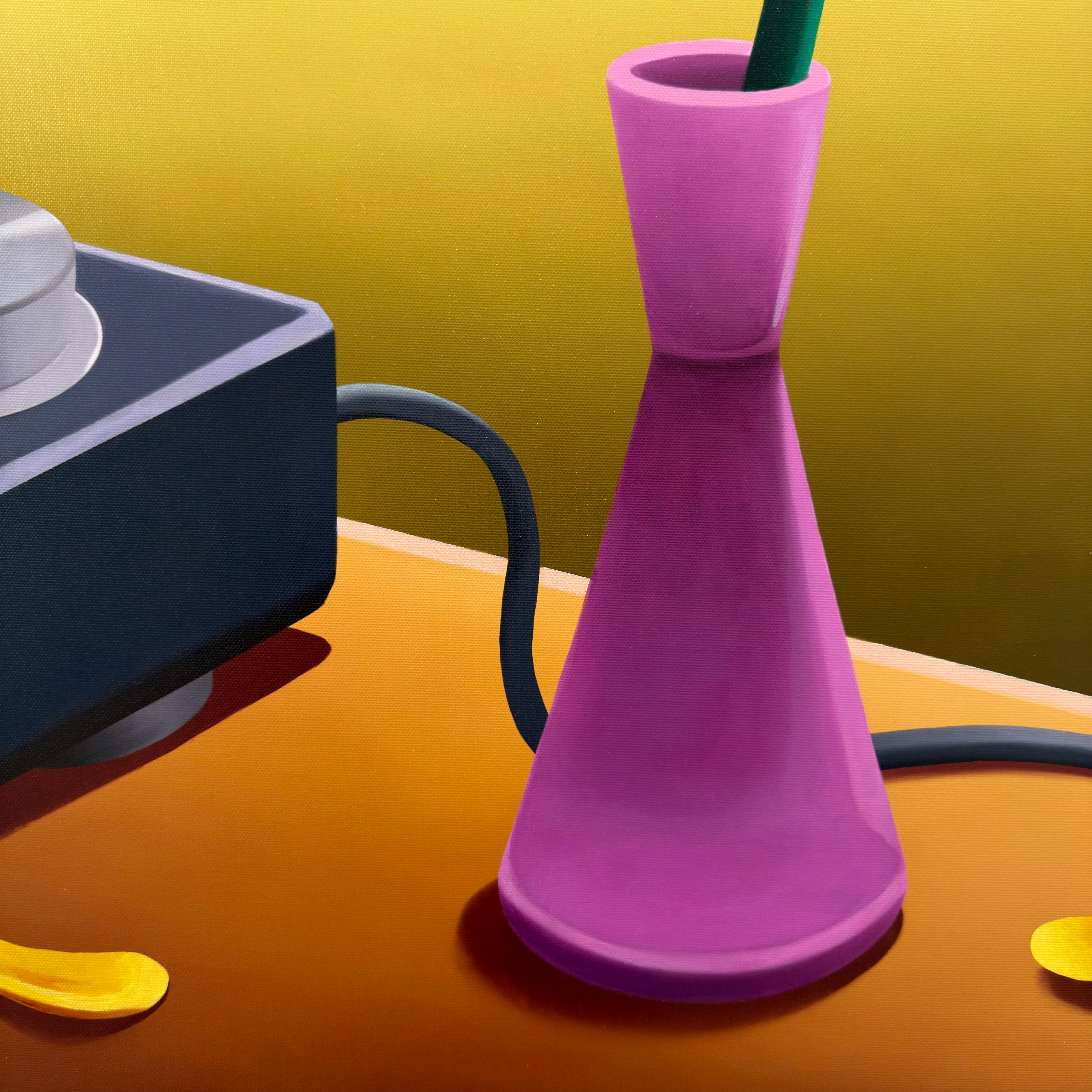 暖かい部屋、萎れた花