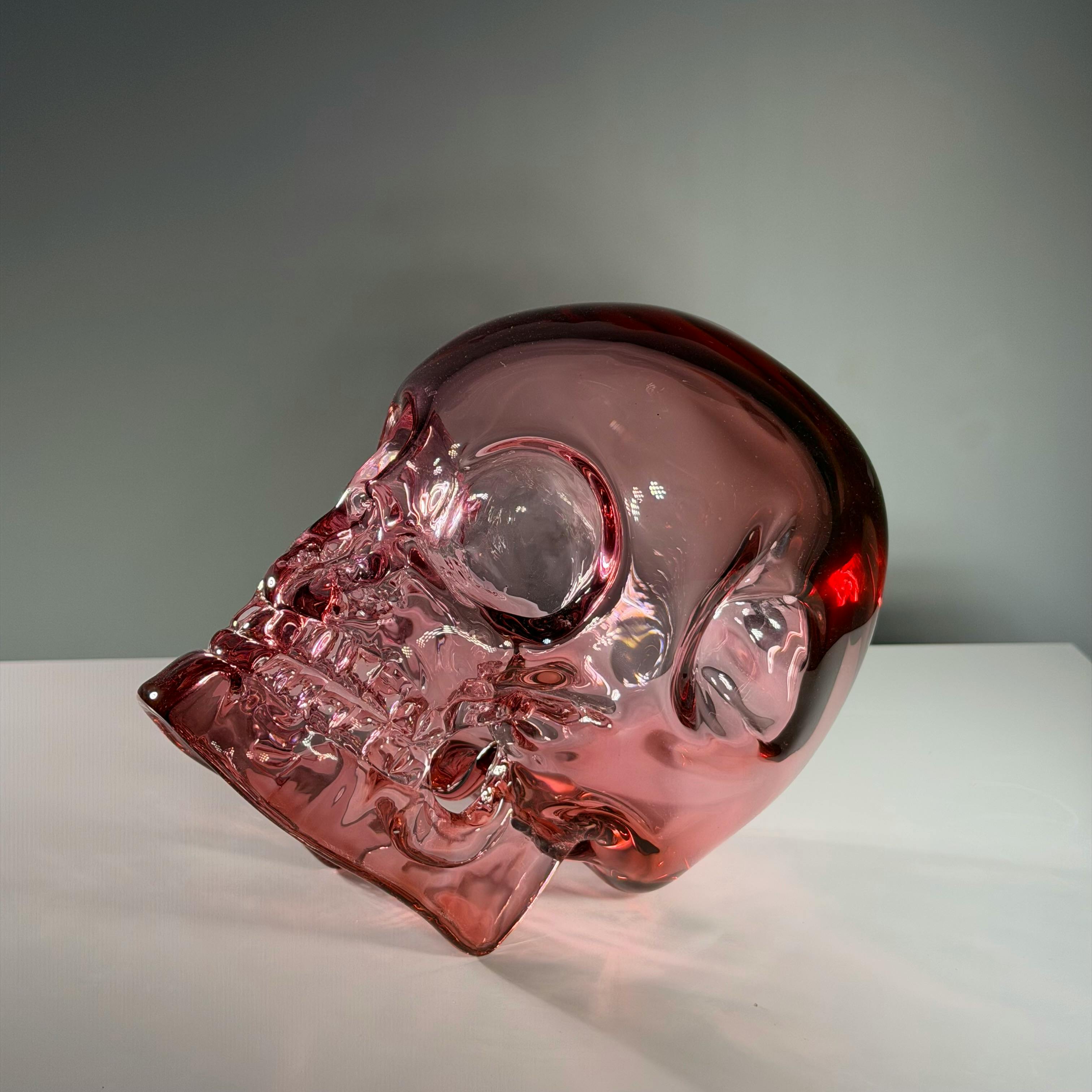 Pink skull