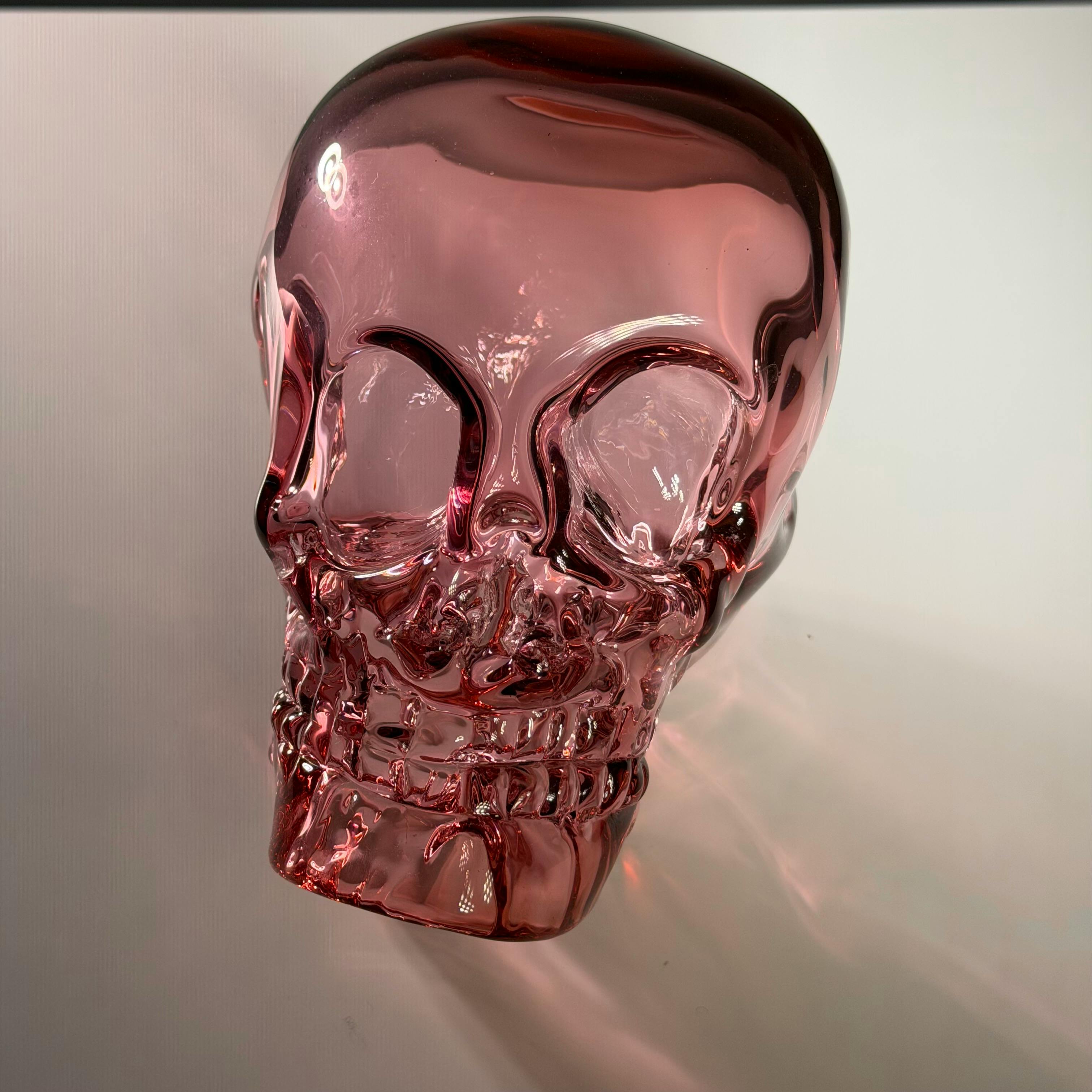 Pink skull