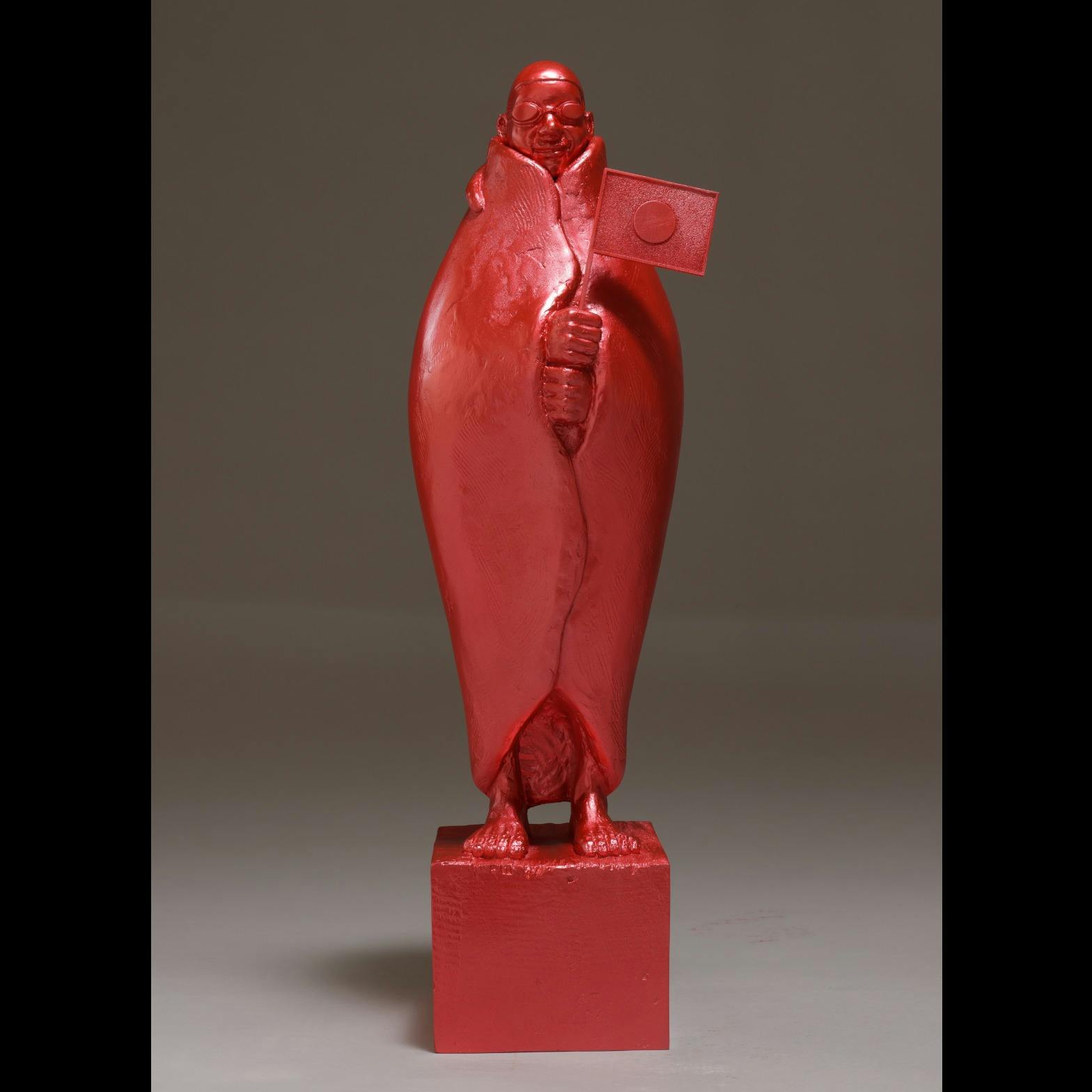 オムレツマント メタルレッド