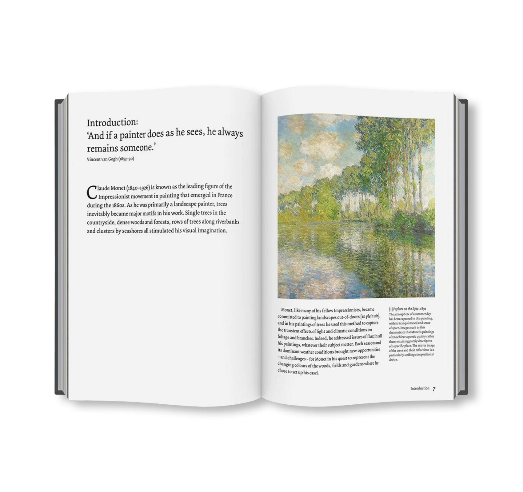 MONET'S: TREES PAINTINGS AND DRAWINGS BY CLAUDE MONET