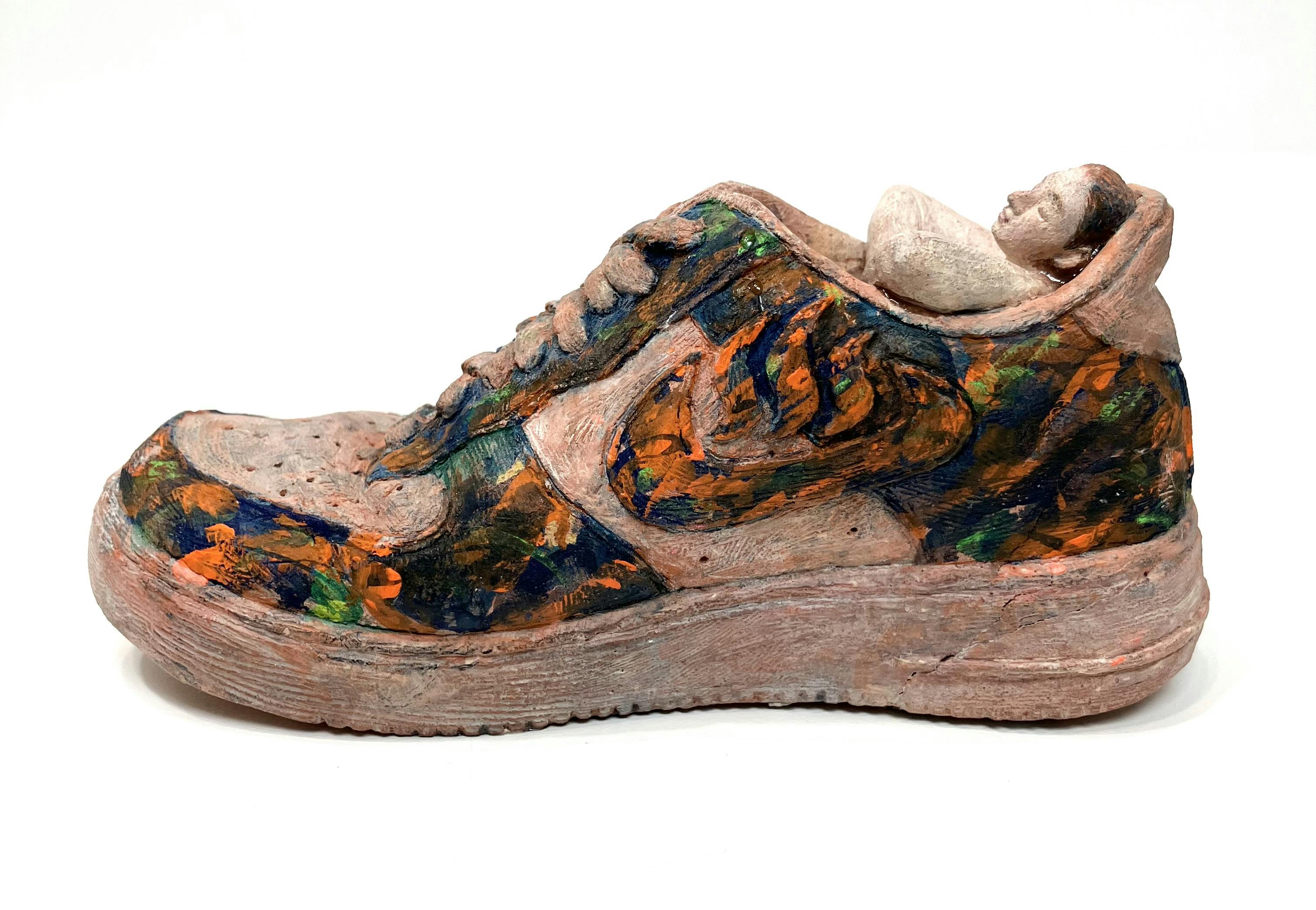 靴湯 S -spa force- (orange and green)