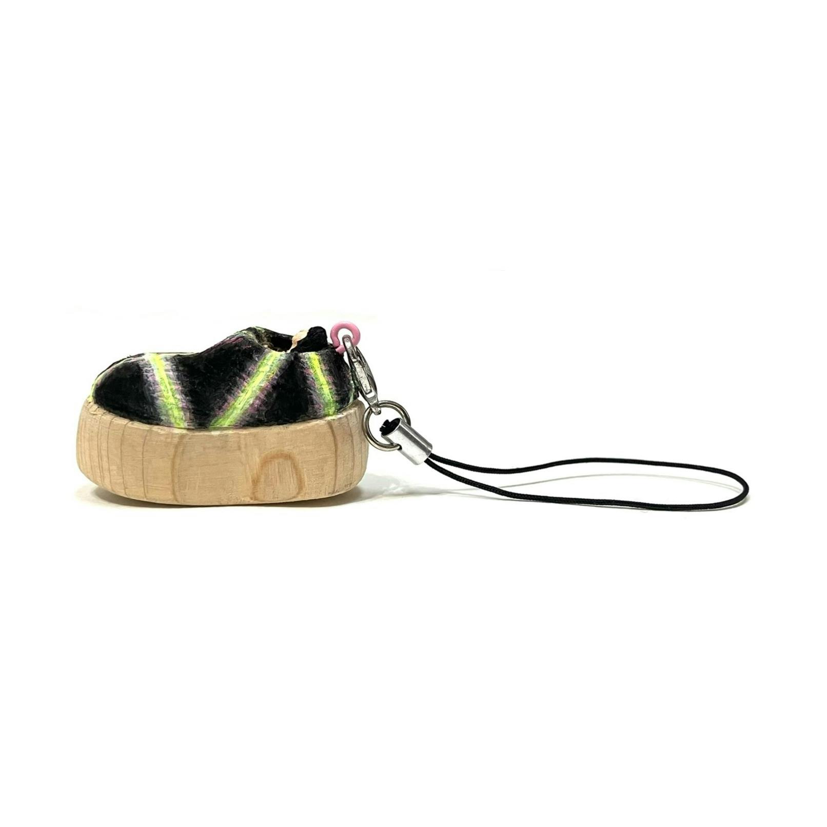 ミニチュア靴湯 -wood carving- (thick)