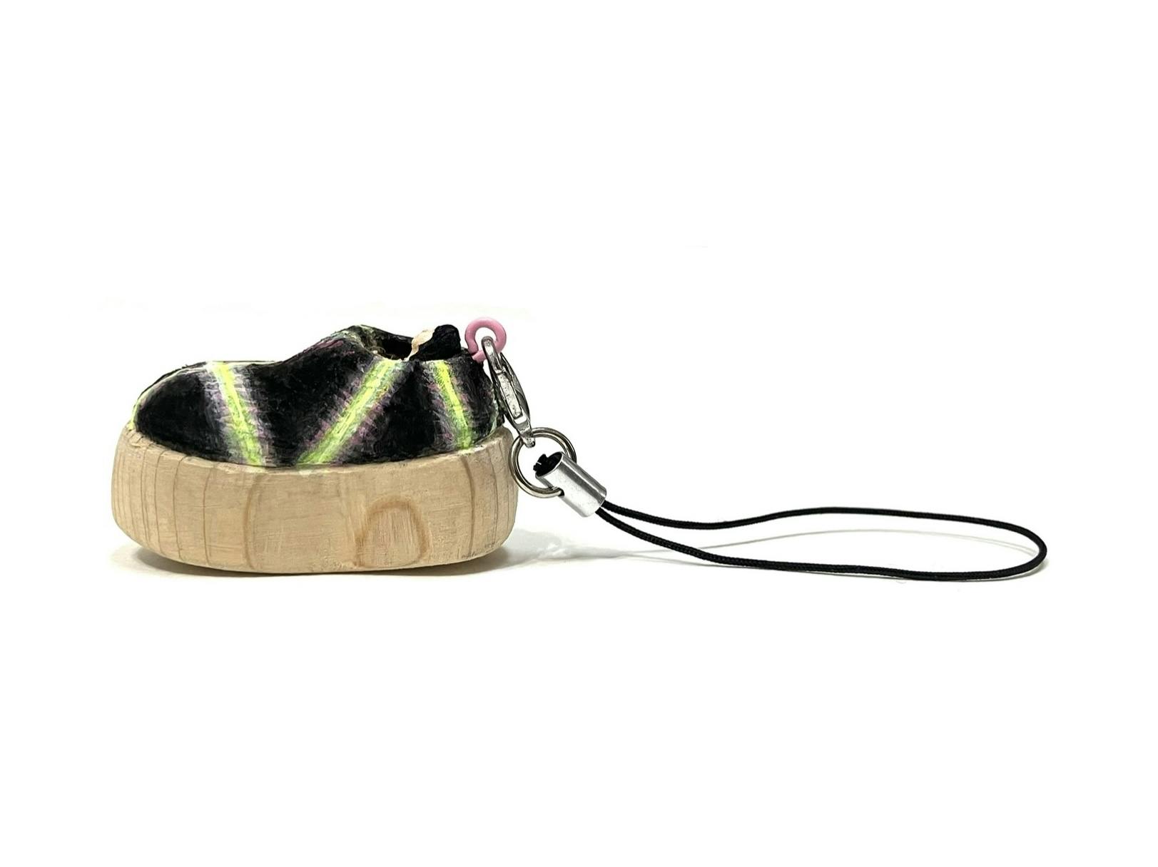 ミニチュア靴湯 -wood carving- (thick)