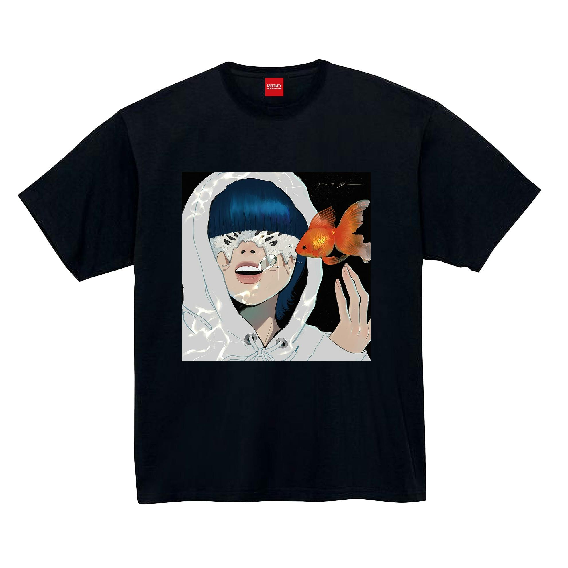 Tシャツ 凪×yama・L