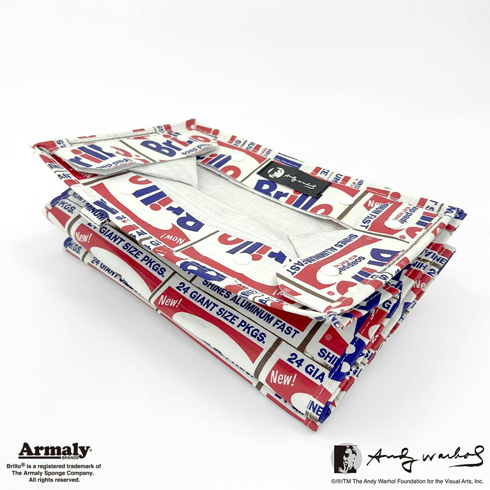 Andy Warhol×ROOTOTE /  ROO GARBAGE -30L "Brillo" / 855704