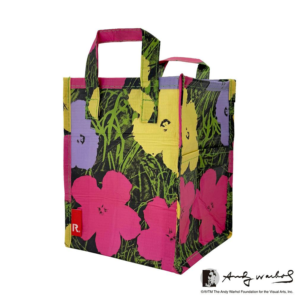 Andy Warhol×ROOTOTE /  ROO GARBAGE mini "FLOWER" / 855601