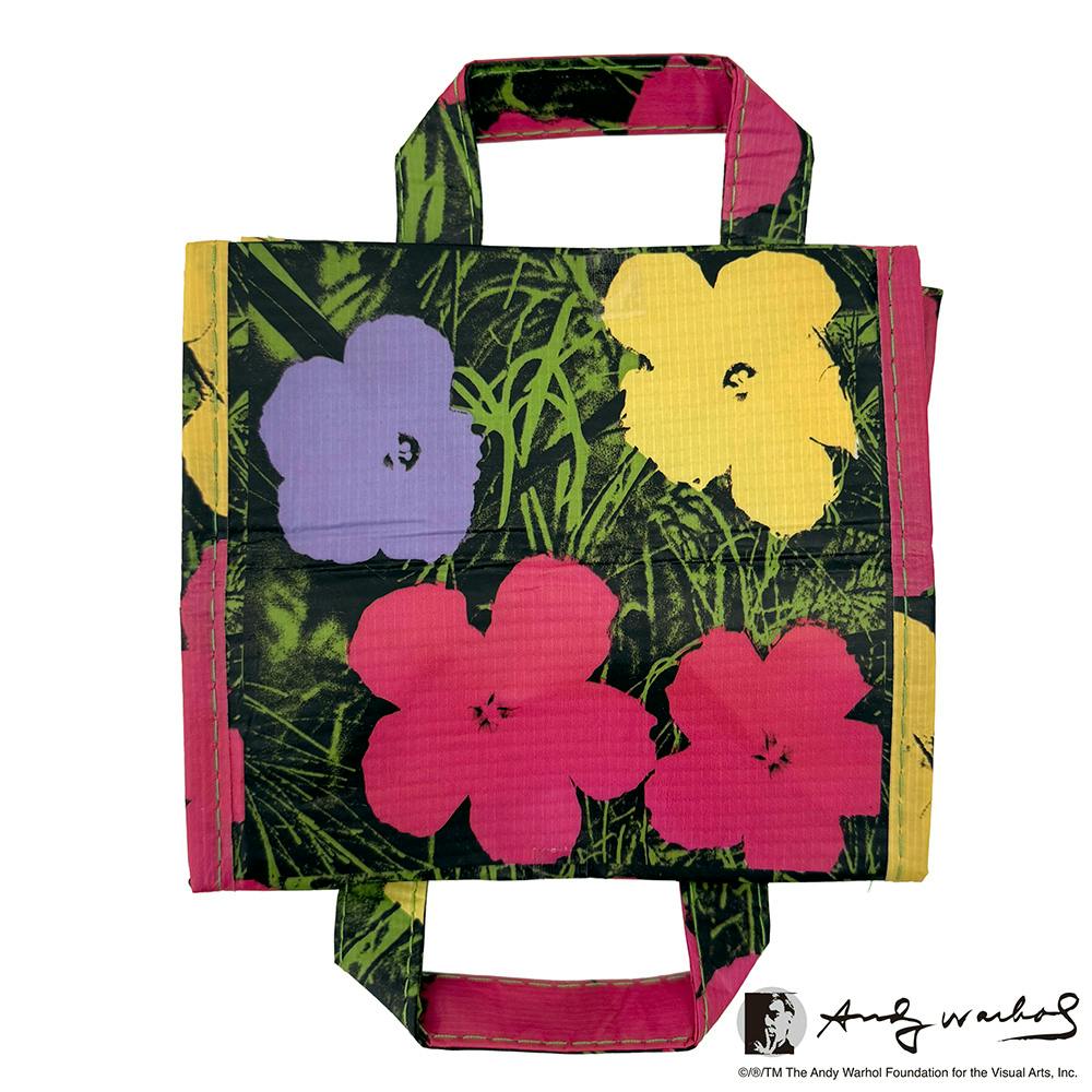 Andy Warhol×ROOTOTE /  ROO GARBAGE mini "FLOWER" / 855601