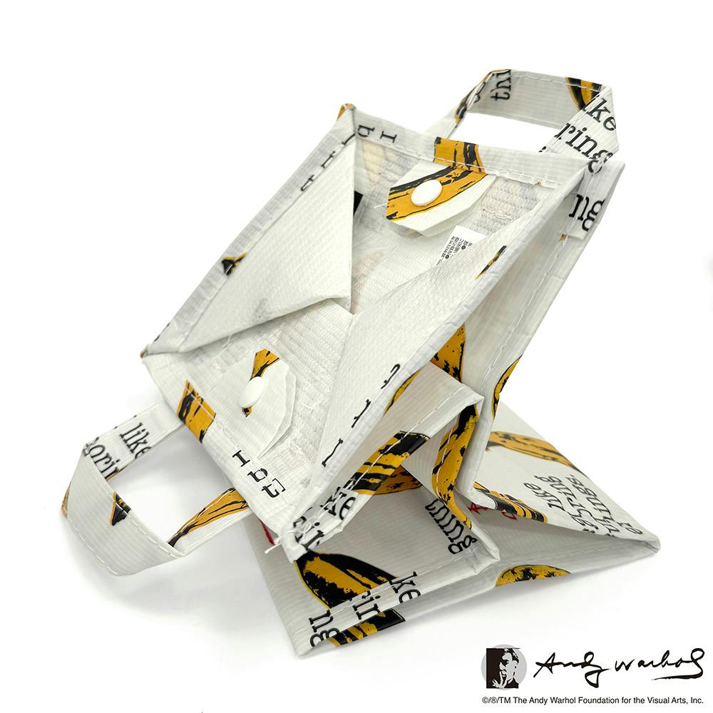 Andy Warhol×ROOTOTE /  ROO GARBAGE mini "BANANA" / 855602