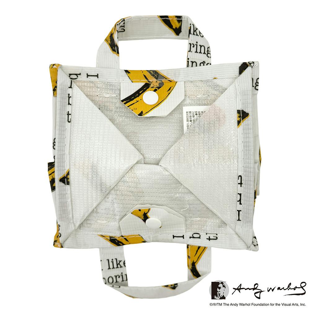 Andy Warhol×ROOTOTE /  ROO GARBAGE mini "BANANA" / 855602