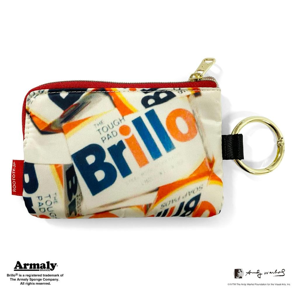 Andy Warhol×ROOTOTE / PADDED POUCH "Brillo" / 829806