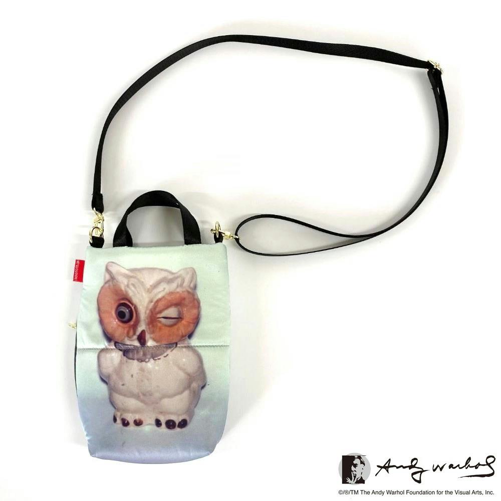 Andy Warhol×ROOTOTE / PADDED MINI TOTE "Owl" / 829702