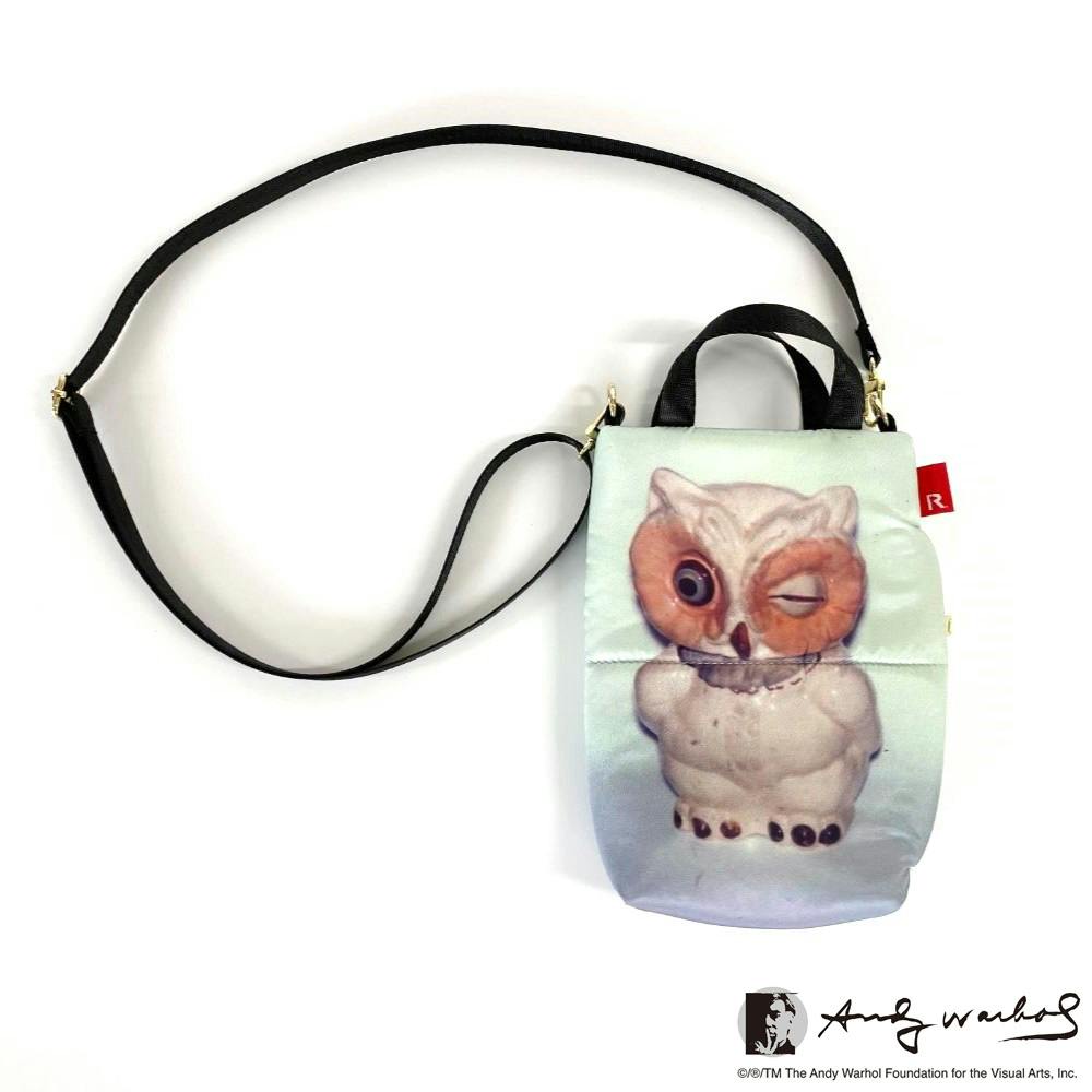 Andy Warhol×ROOTOTE / PADDED MINI TOTE "Owl" / 829702