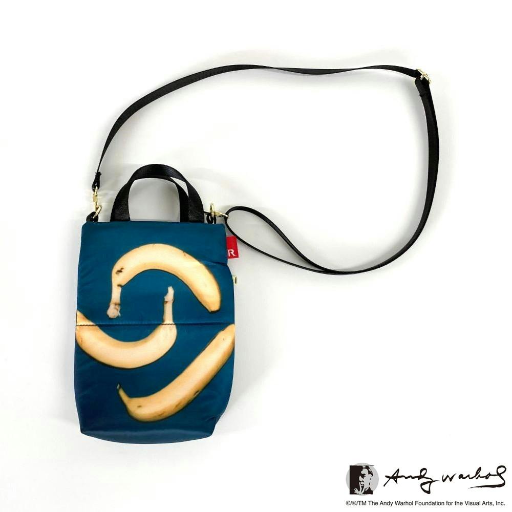 Andy Warhol×ROOTOTE / PADDED MINI TOTE "Banana"  / 829704