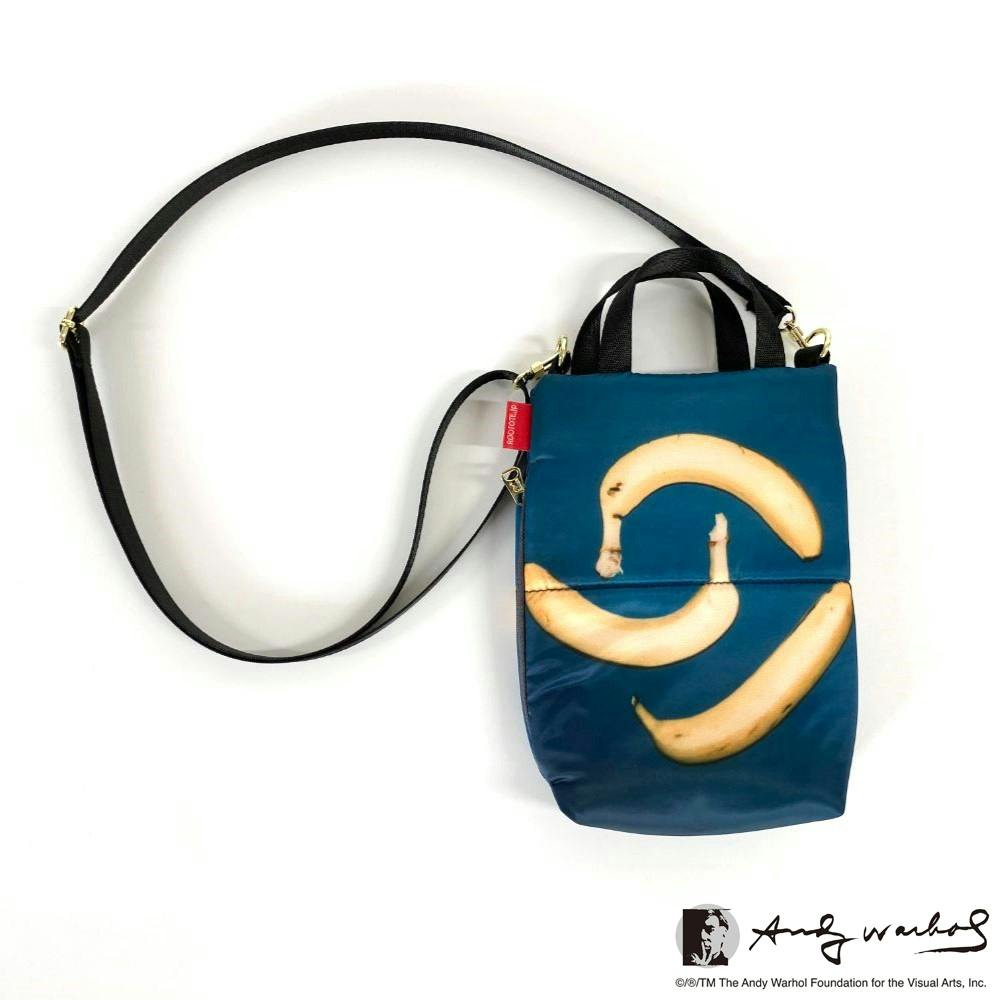 Andy Warhol×ROOTOTE / PADDED MINI TOTE "Banana"  / 829704