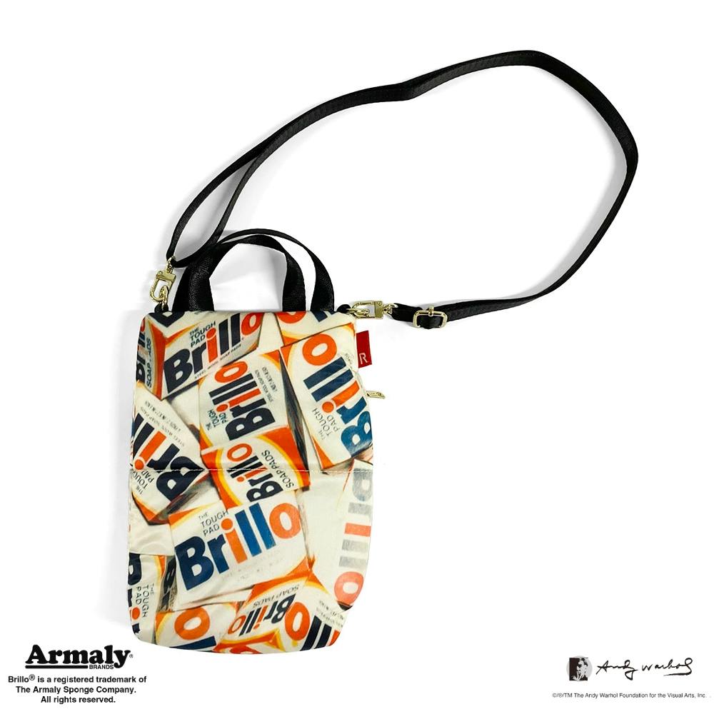 Andy Warhol×ROOTOTE / PADDED MINI TOTE "Brillo" / 829706