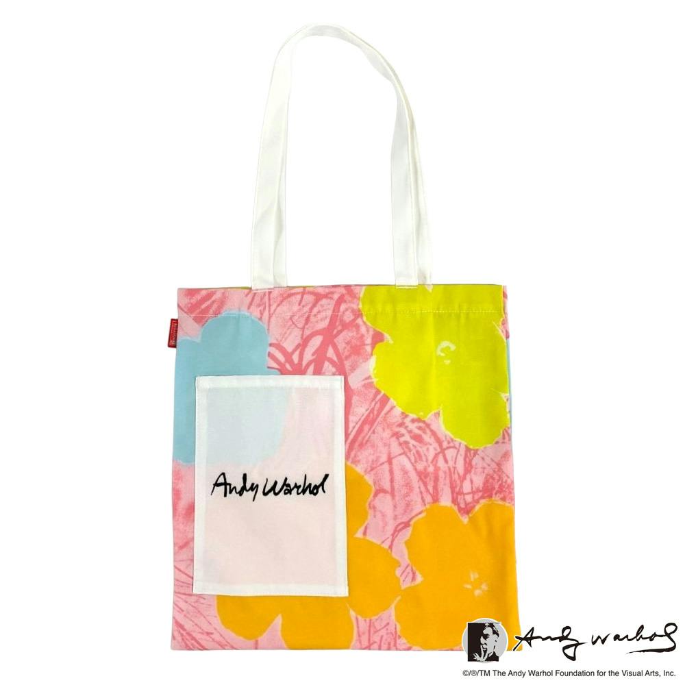 Andy Warhol×ROOTOTE / TALL FLAT "Flower" / 830004