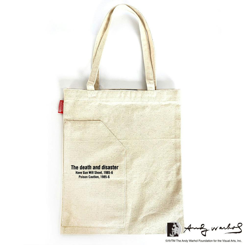 Andy Warhol×ROOTOTE / Have Gun Will Shoot, 1985-6,Poison Caution Tote / 450104