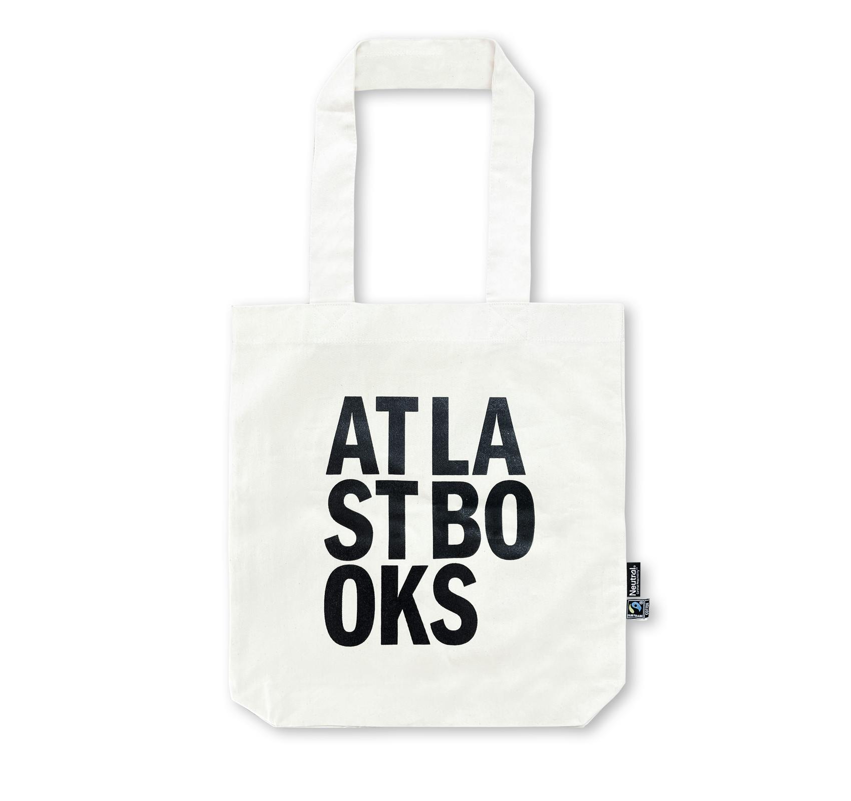 AT LAST BOOKS TOTE BAG