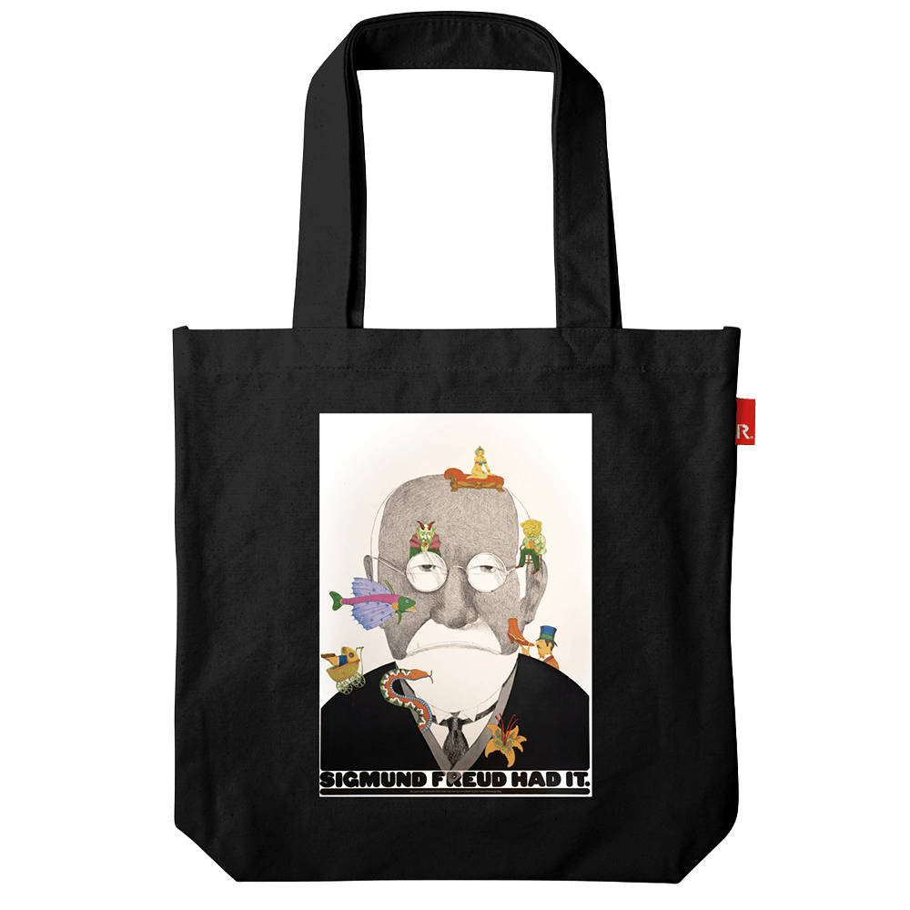 PushPin by Seymour Chwast × ROOTOTE /  SIGMUND FREUD TALL / 002403