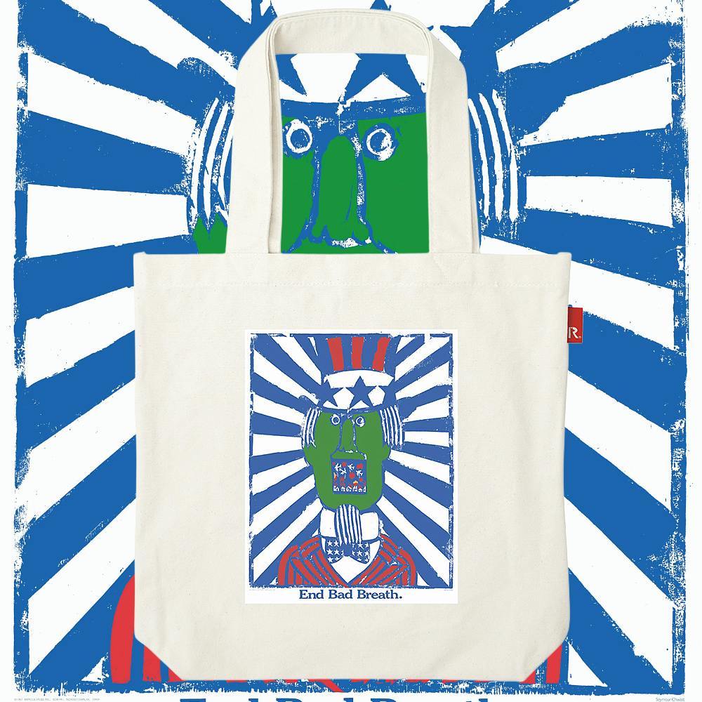 PushPin by Seymour Chwast × ROOTOTE / End Bad Breath TALL / 002407