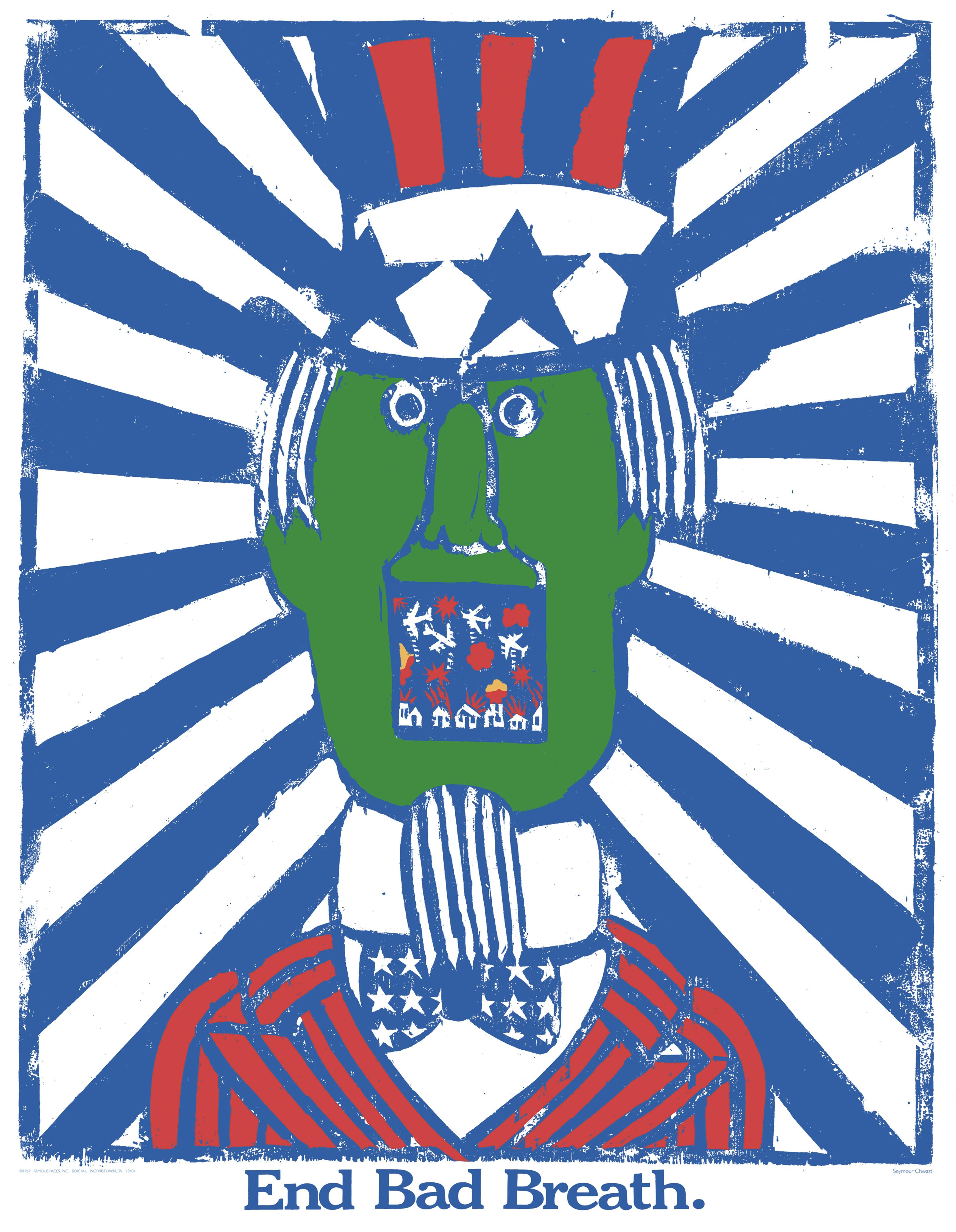 PushPin by Seymour Chwast × ROOTOTE / End Bad Breath TALL / 002407