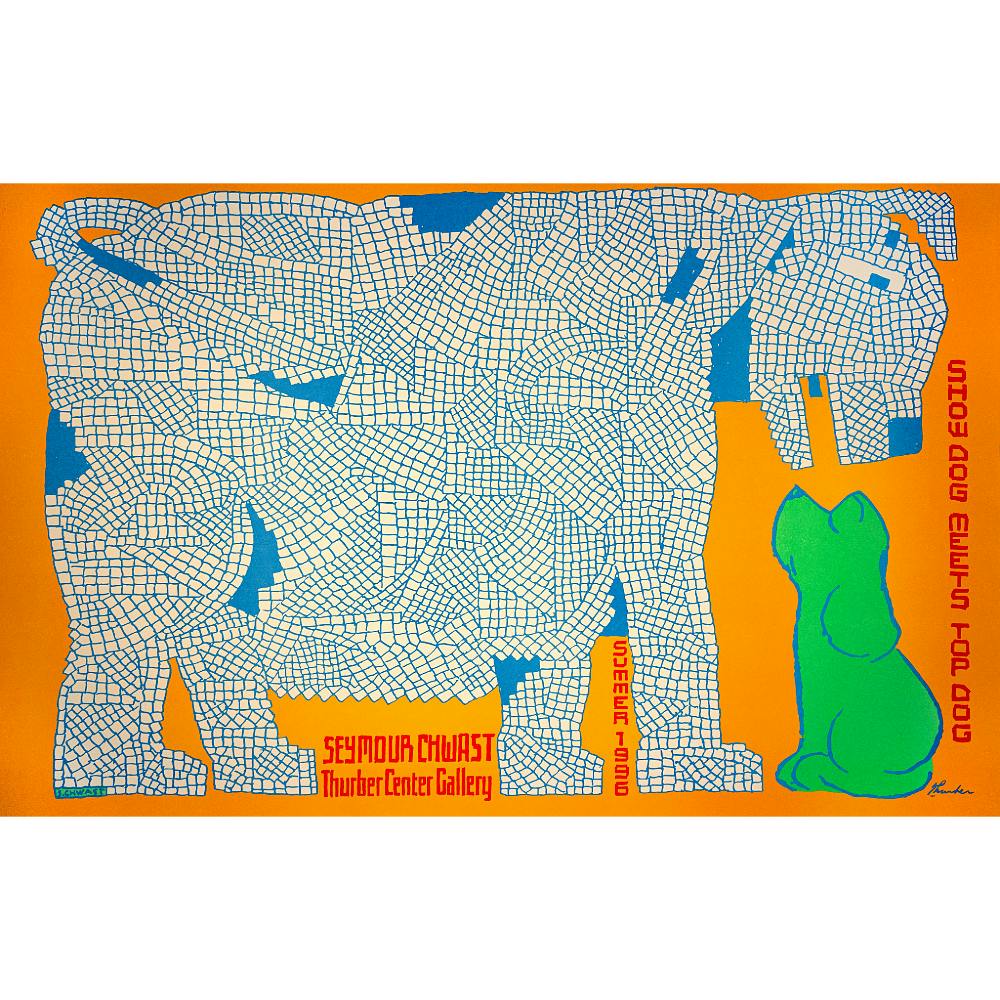 PushPin by Seymour Chwast × ROOTOTE / Thurber dog TALL / 002507