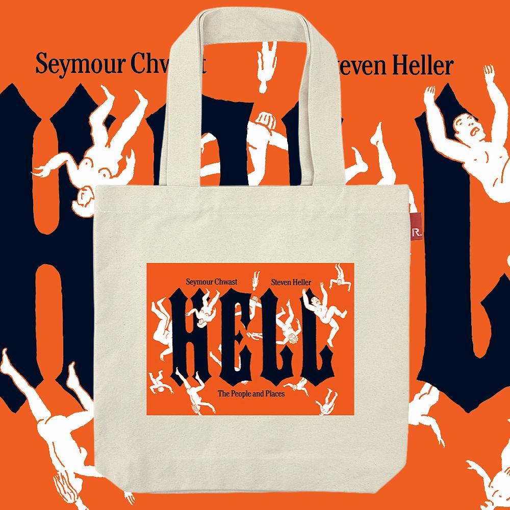 PushPin by Seymour Chwast × ROOTOTE / HELL Picturbook Ivory TALL / 002902