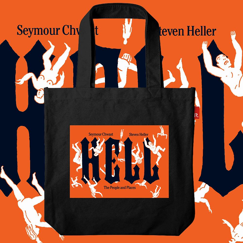 PushPin by Seymour Chwast × ROOTOTE / HELL Picturbook Black TALL / 002901