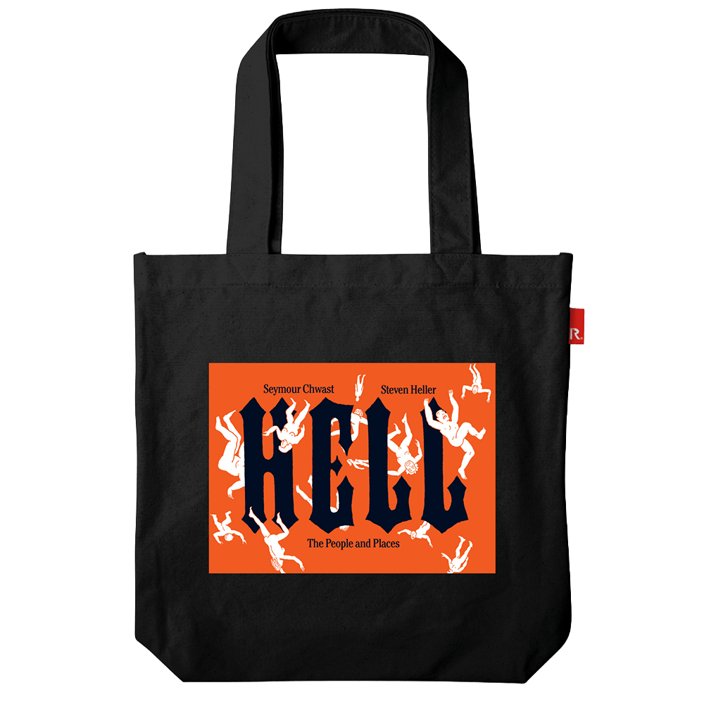 PushPin by Seymour Chwast × ROOTOTE / HELL Picturbook Black TALL / 002901