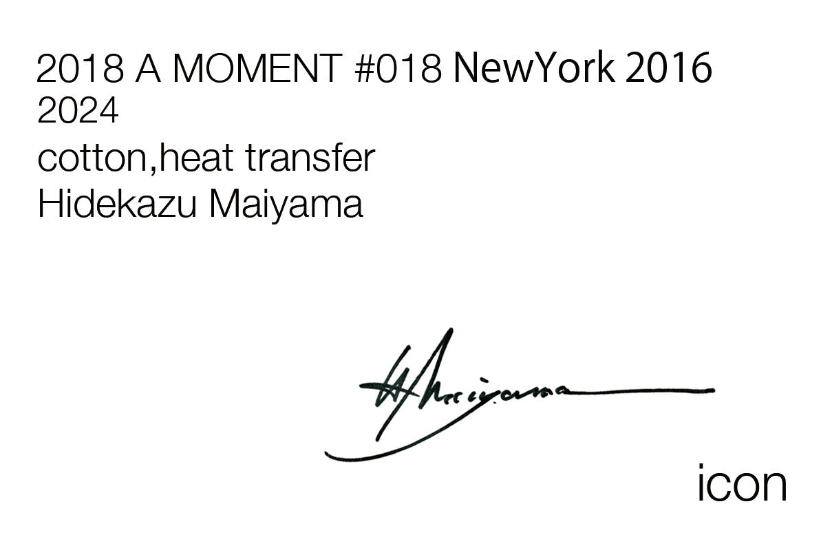 舞山秀一 / 2018 A MOMENT #018 NewYork 2016 / 11207