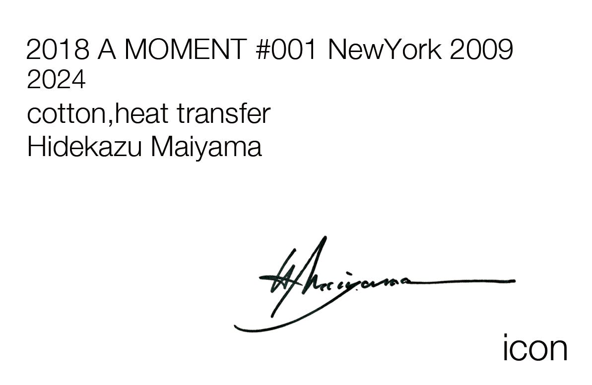 舞山秀一 / 2018 A MOMENT #001 NewYork 2009 / 11205