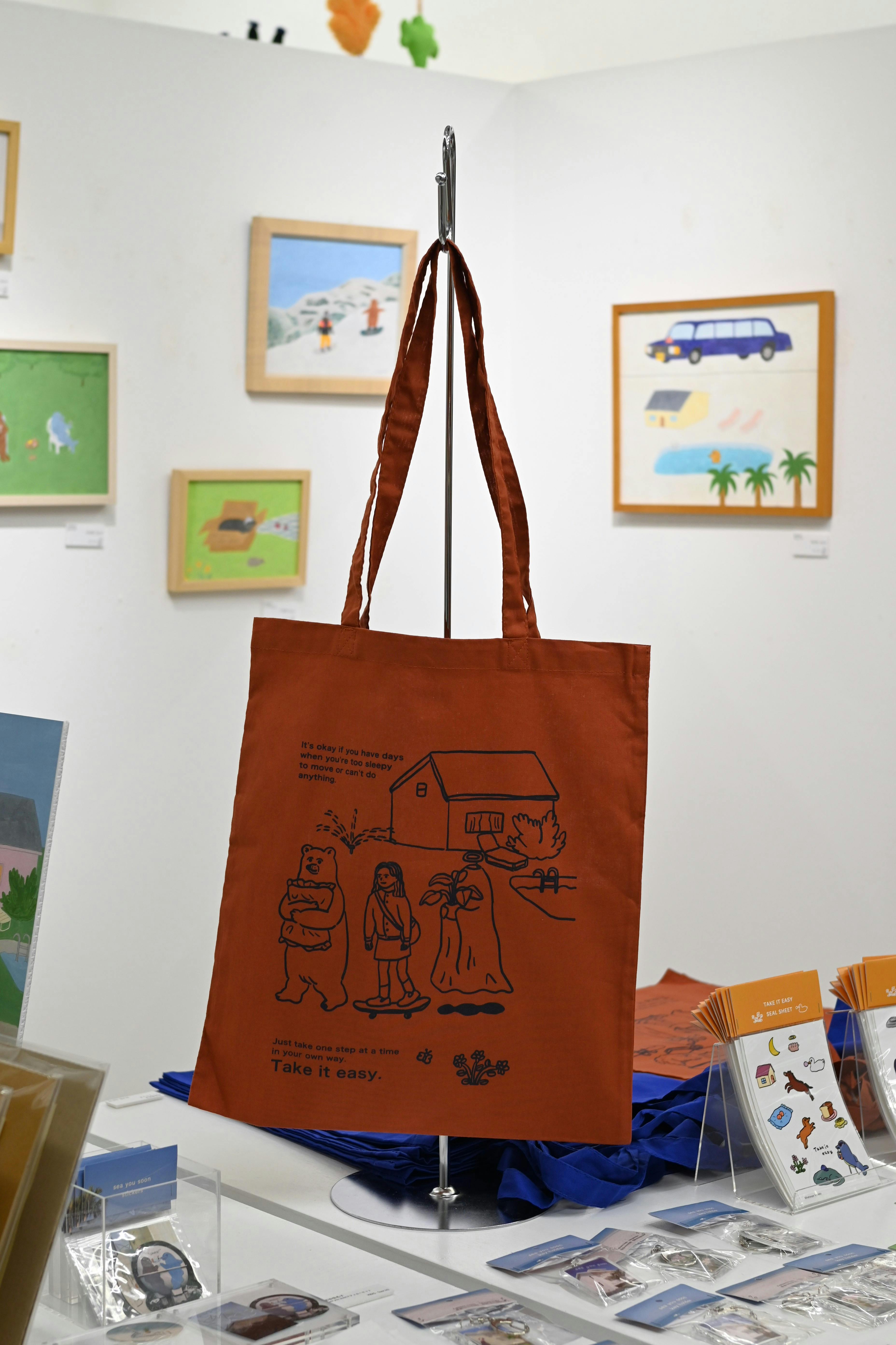 トートバッグ_レンガ