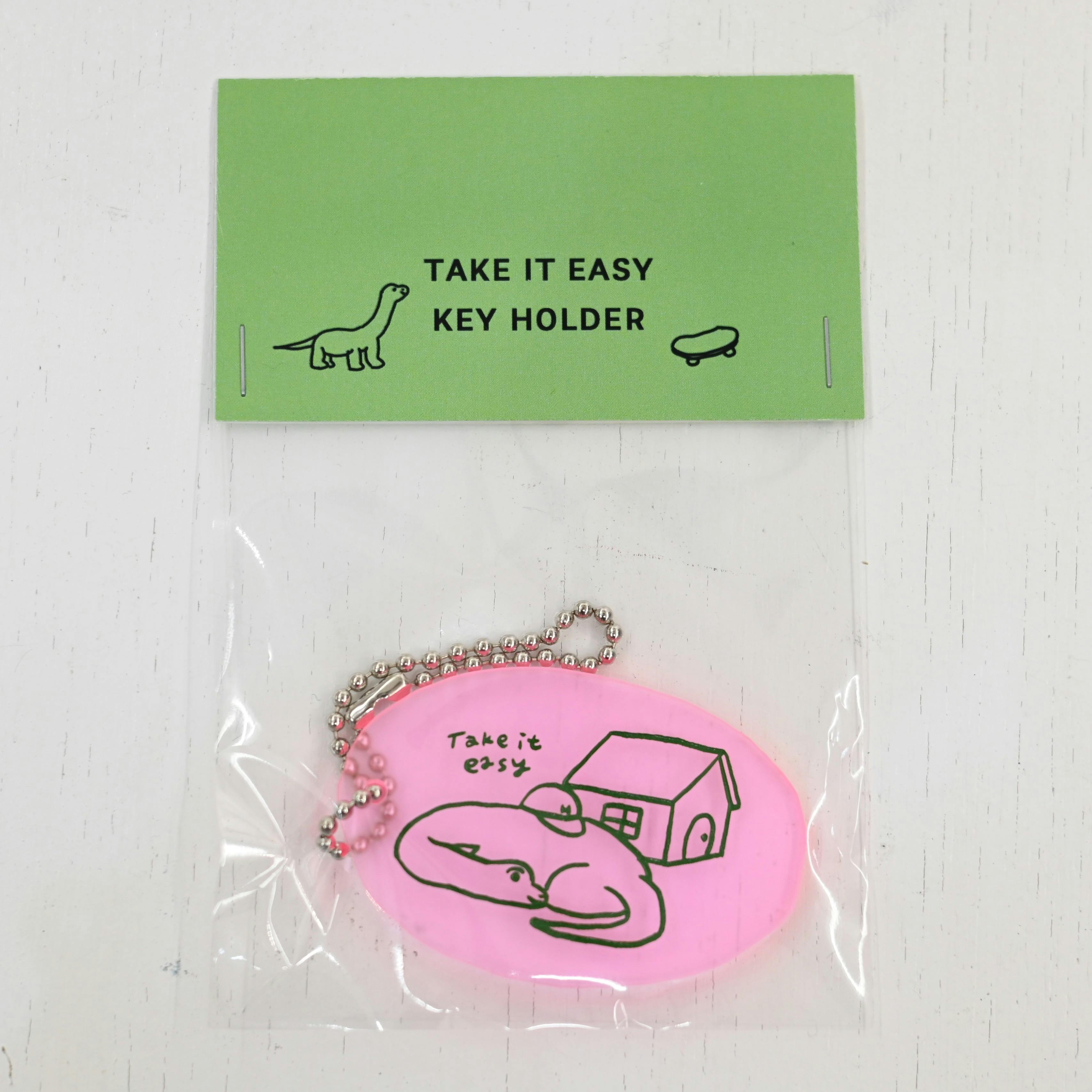 キーホルダー_アパトサウルス(pink)