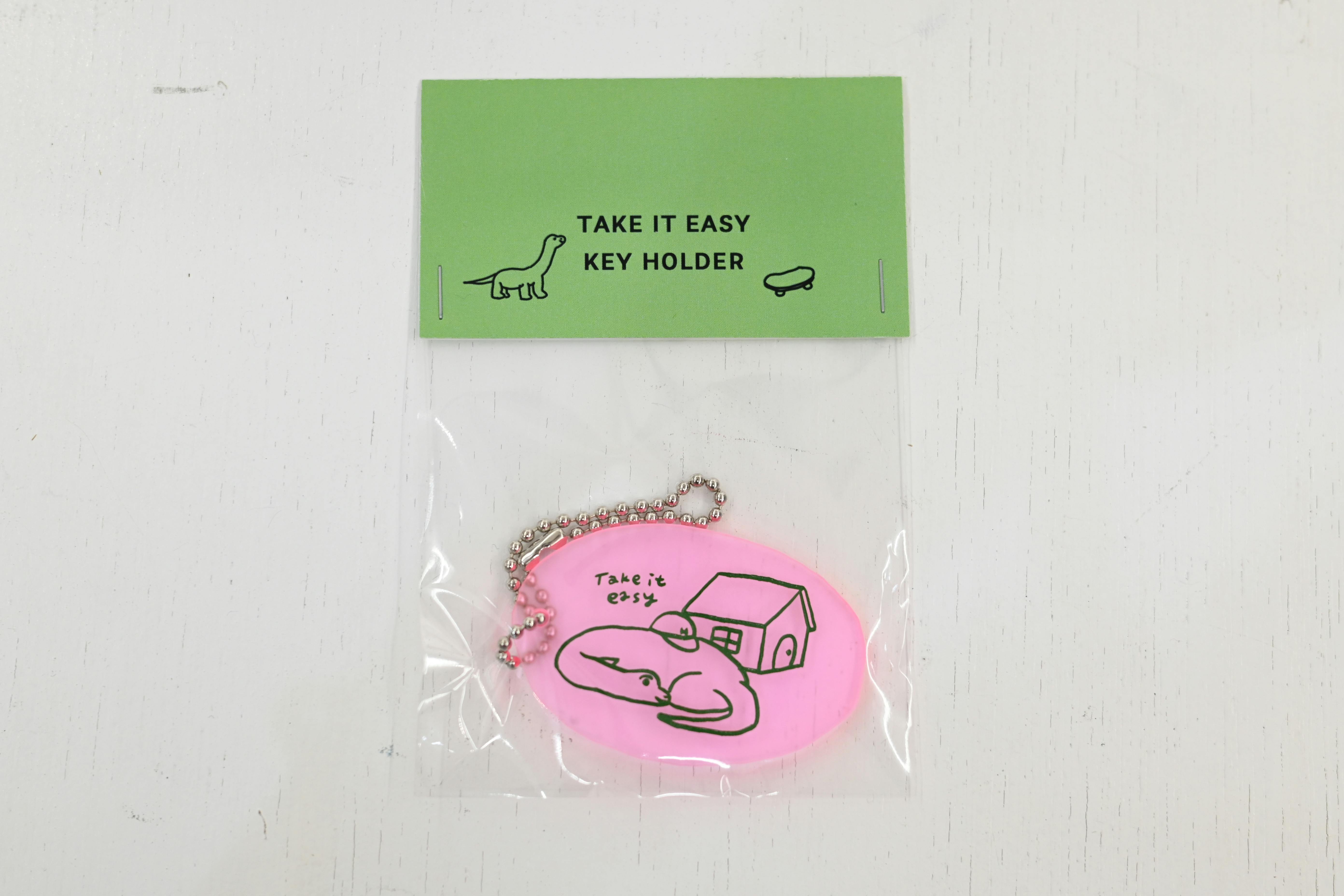 キーホルダー_アパトサウルス(pink)