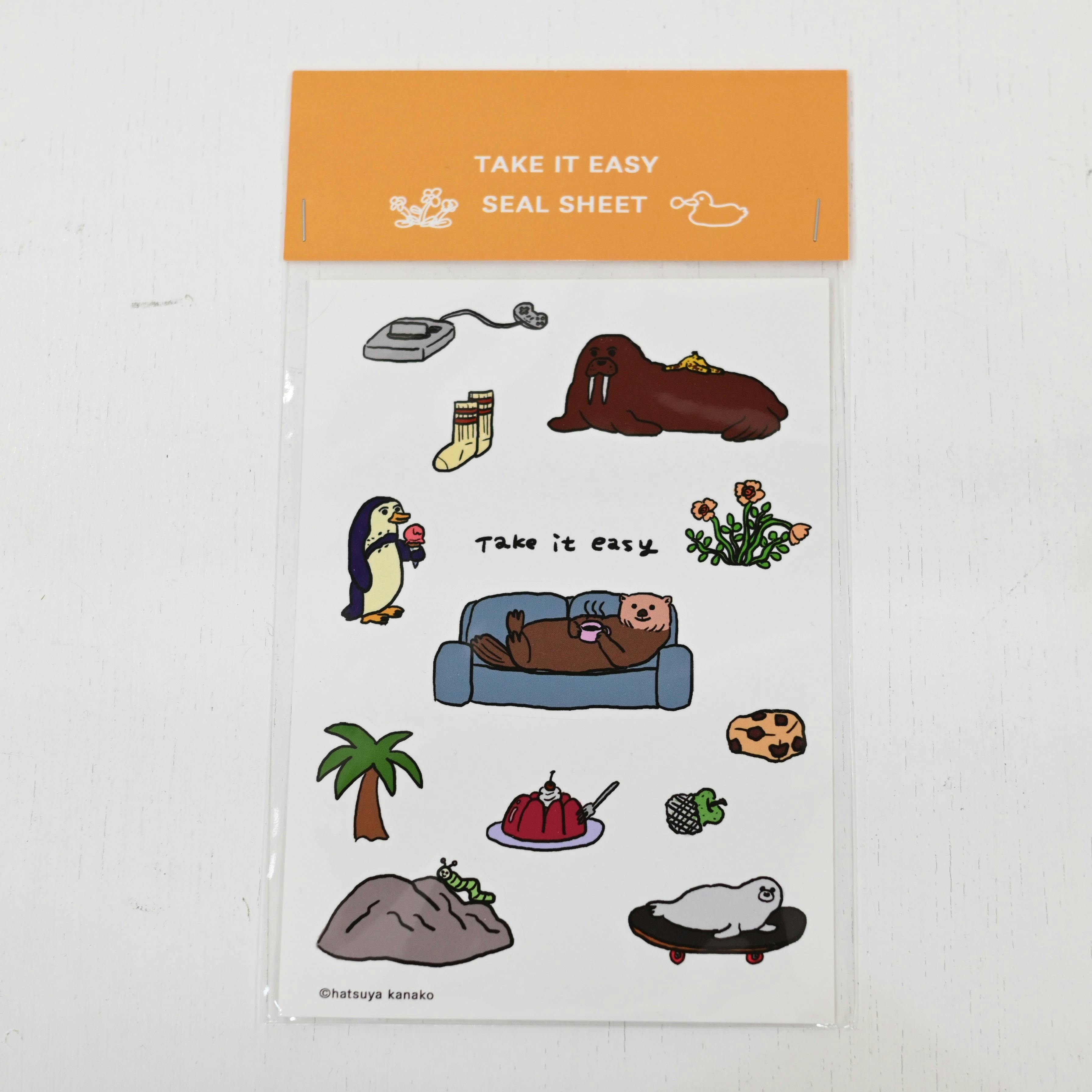 シールシート_ラッコソファ