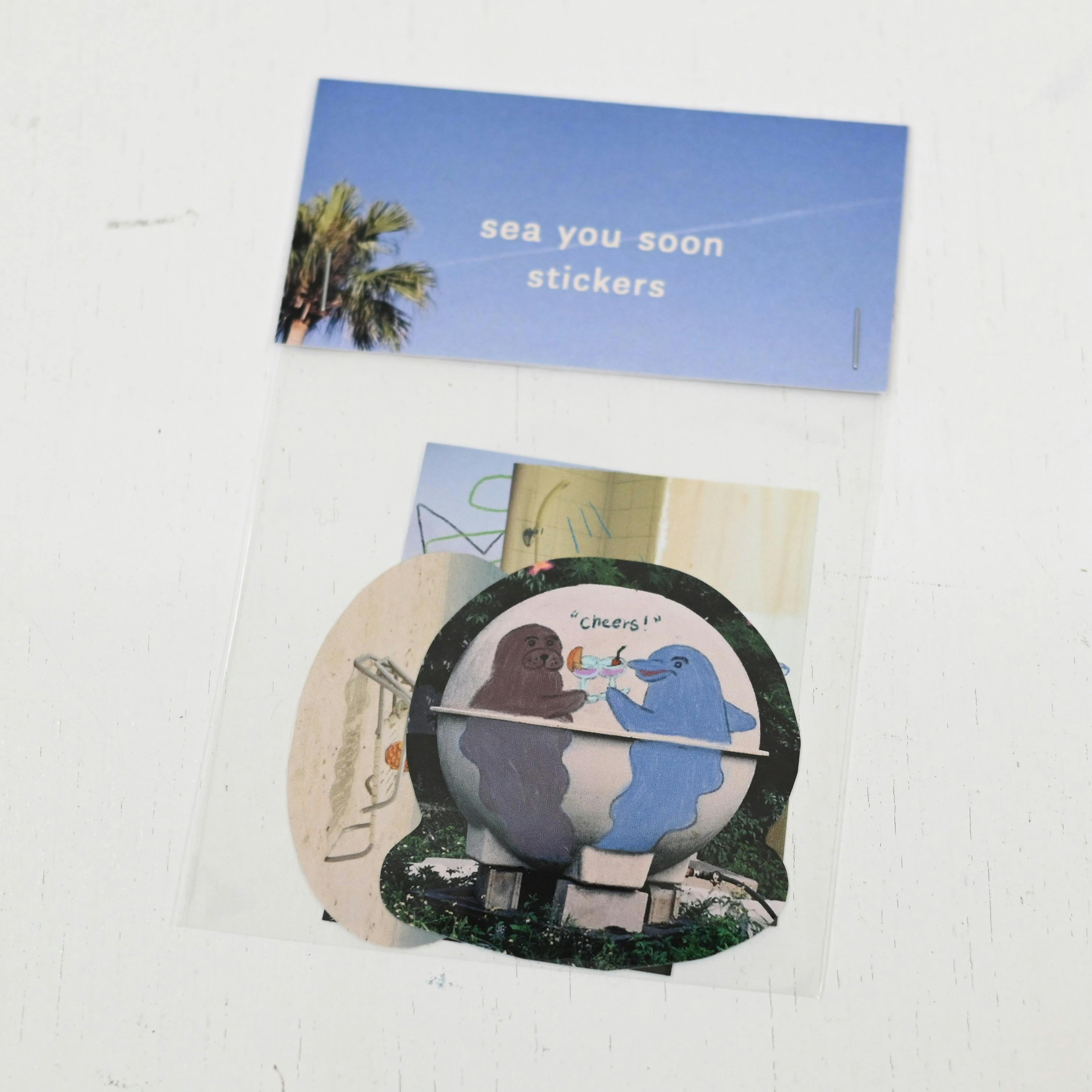 sea you soonステッカーセット