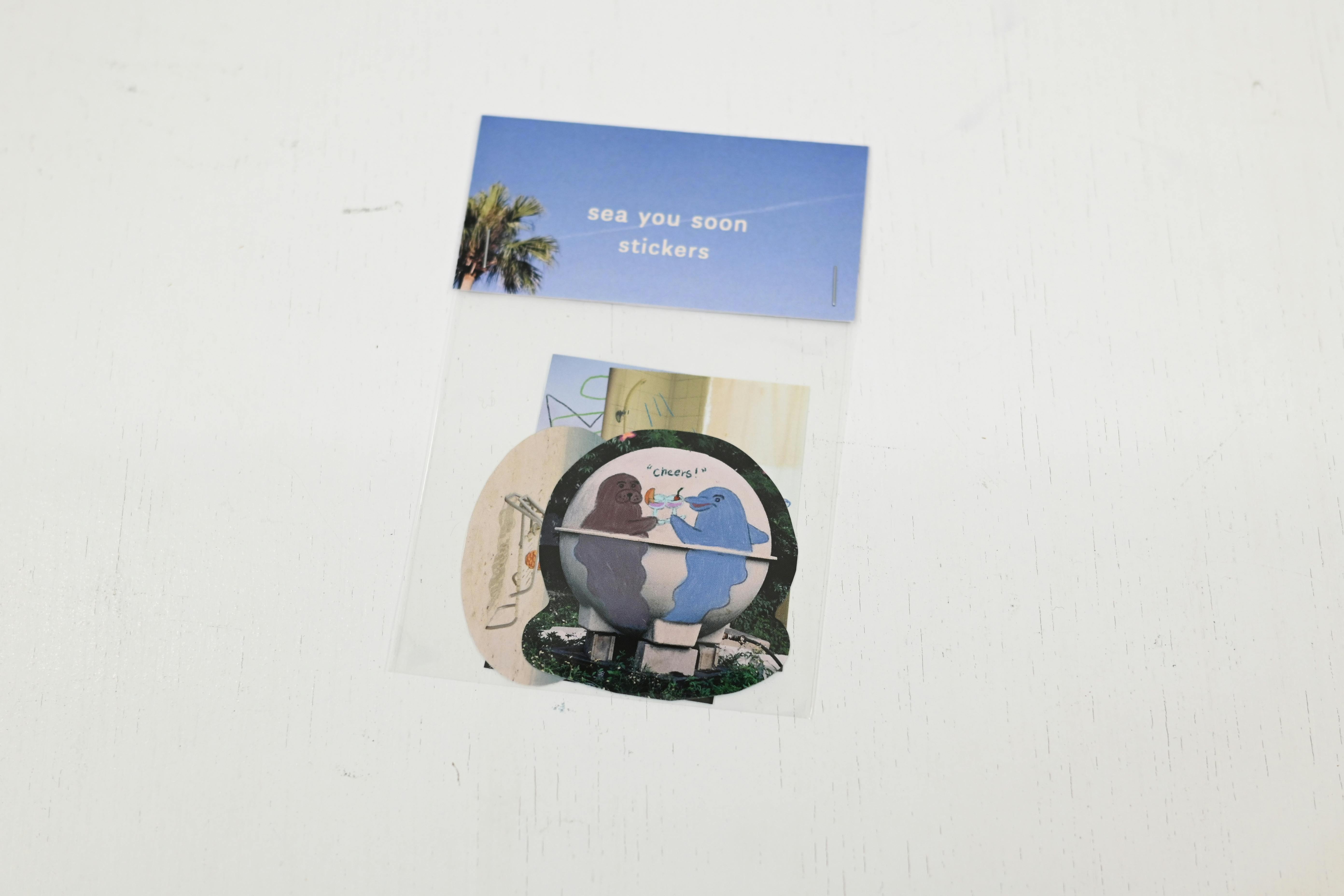 sea you soonステッカーセット