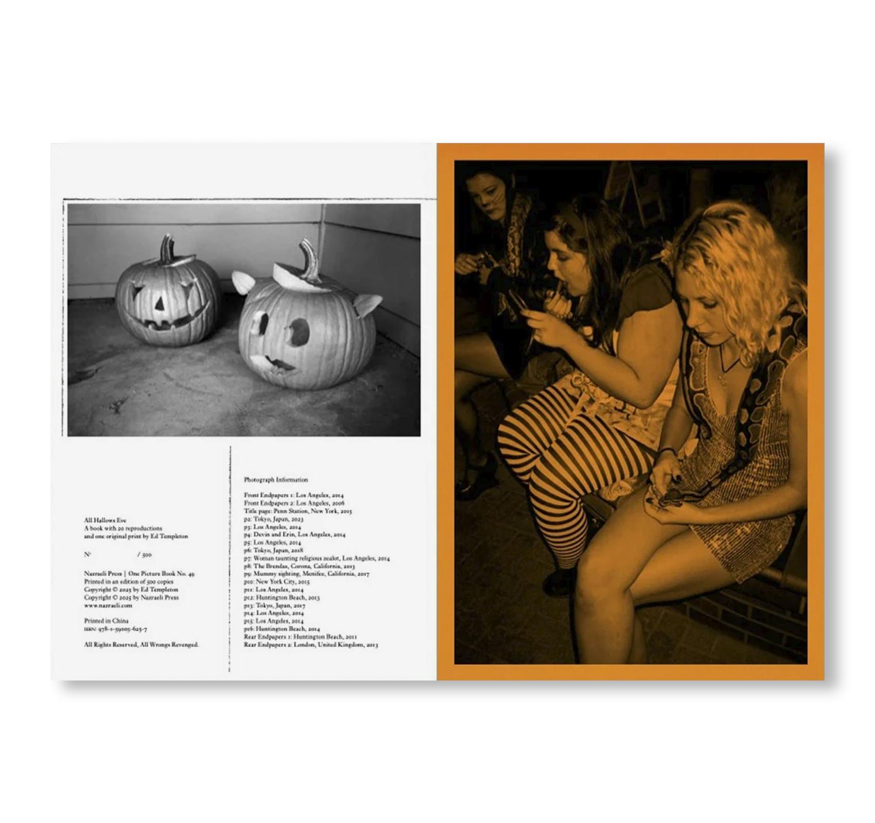 [予約受付中] ONE PICTURE BOOK TWO #49: ALL HALLOWS EVE