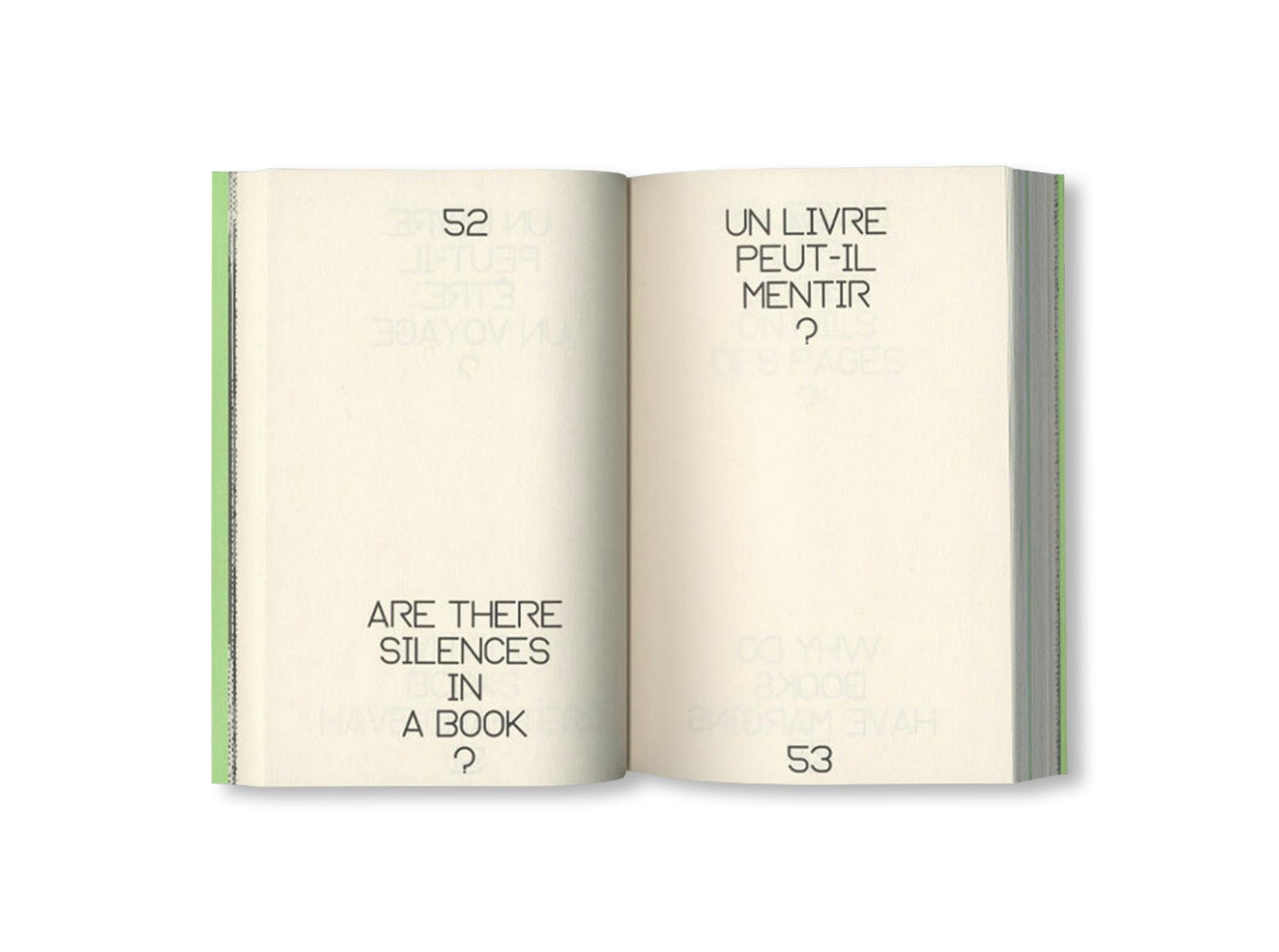 16 MILLIONS DE SIGNES – FROM AND ABOUT BOOKS