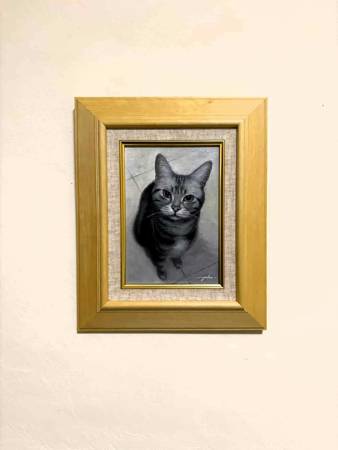 上目遣いをする半蔵