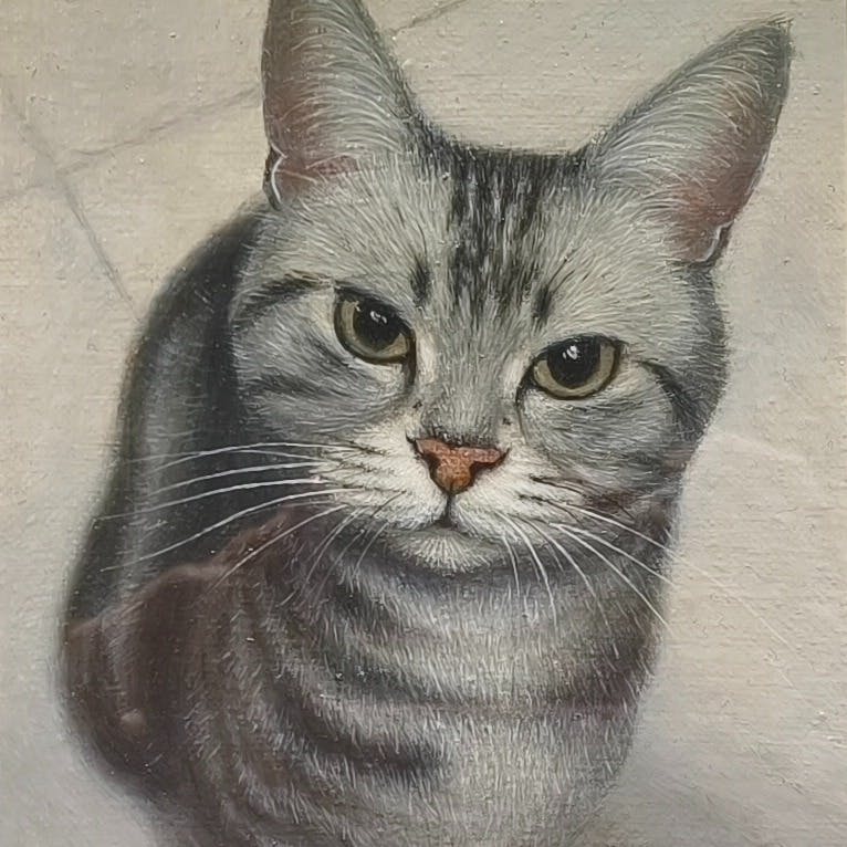 上目遣いをする半蔵