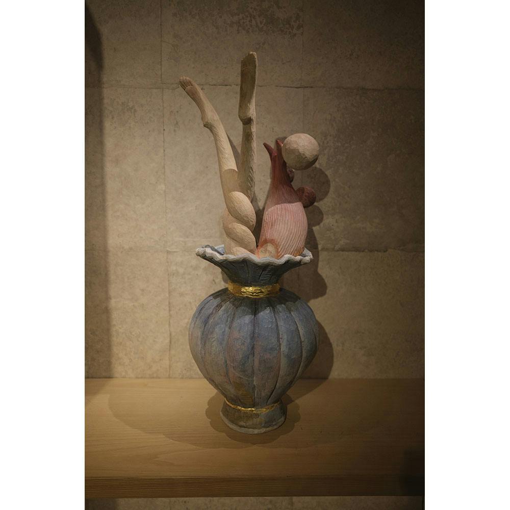 In the flower vase 015