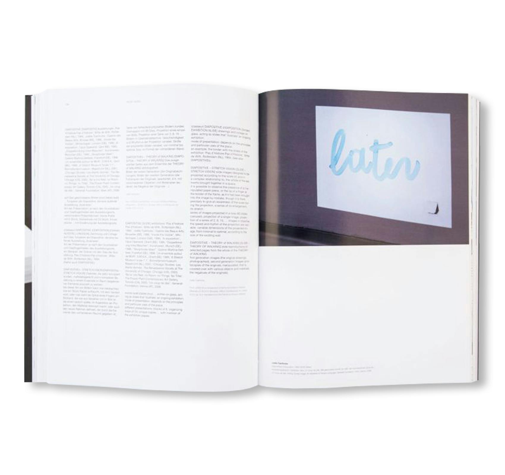 PLUS QUE 20 ANS APRÈS – GESAMMELTE WÖRTER UND BILDER / COLLECTED WORDS AND IMAGES