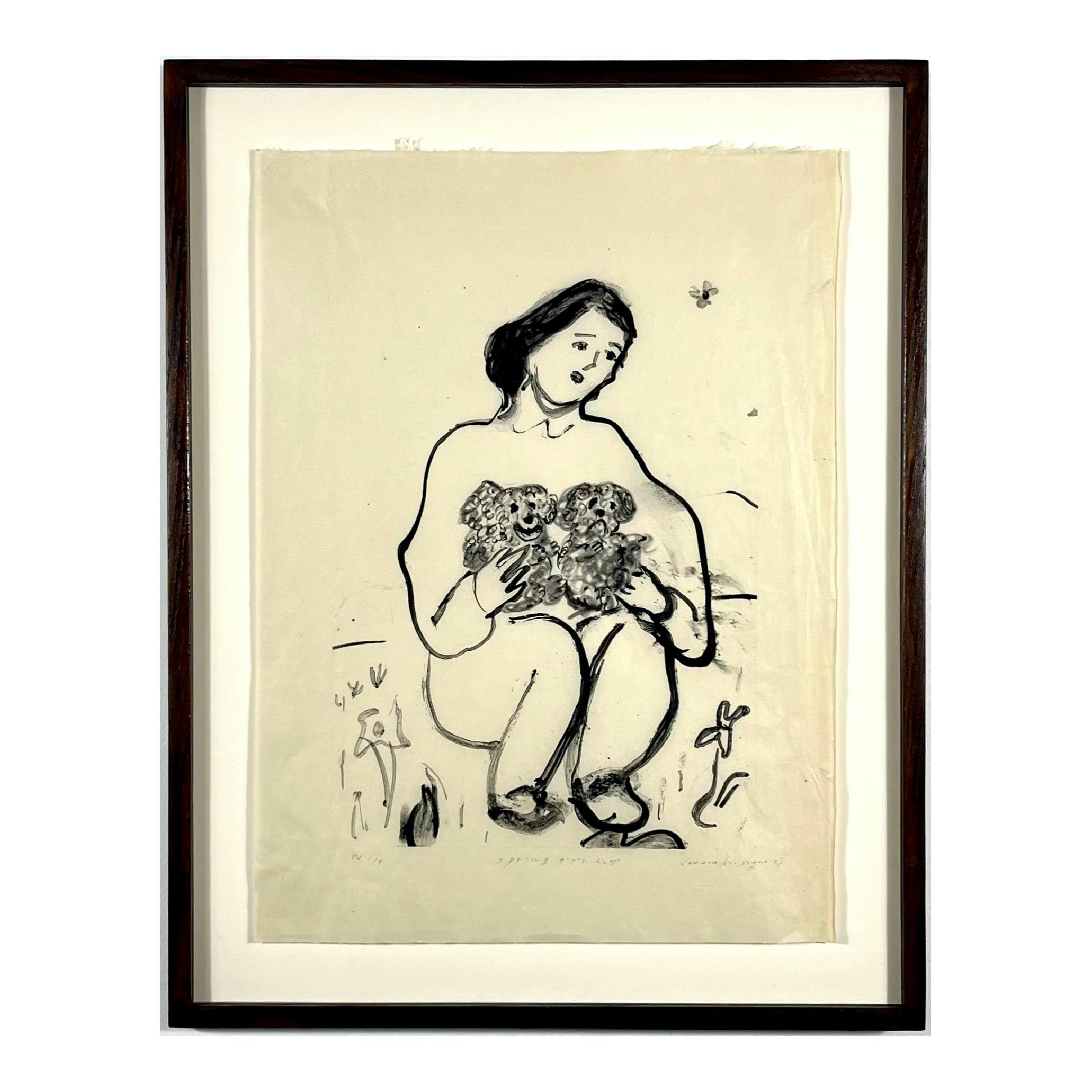 「spring ダブルドッグ」額付き